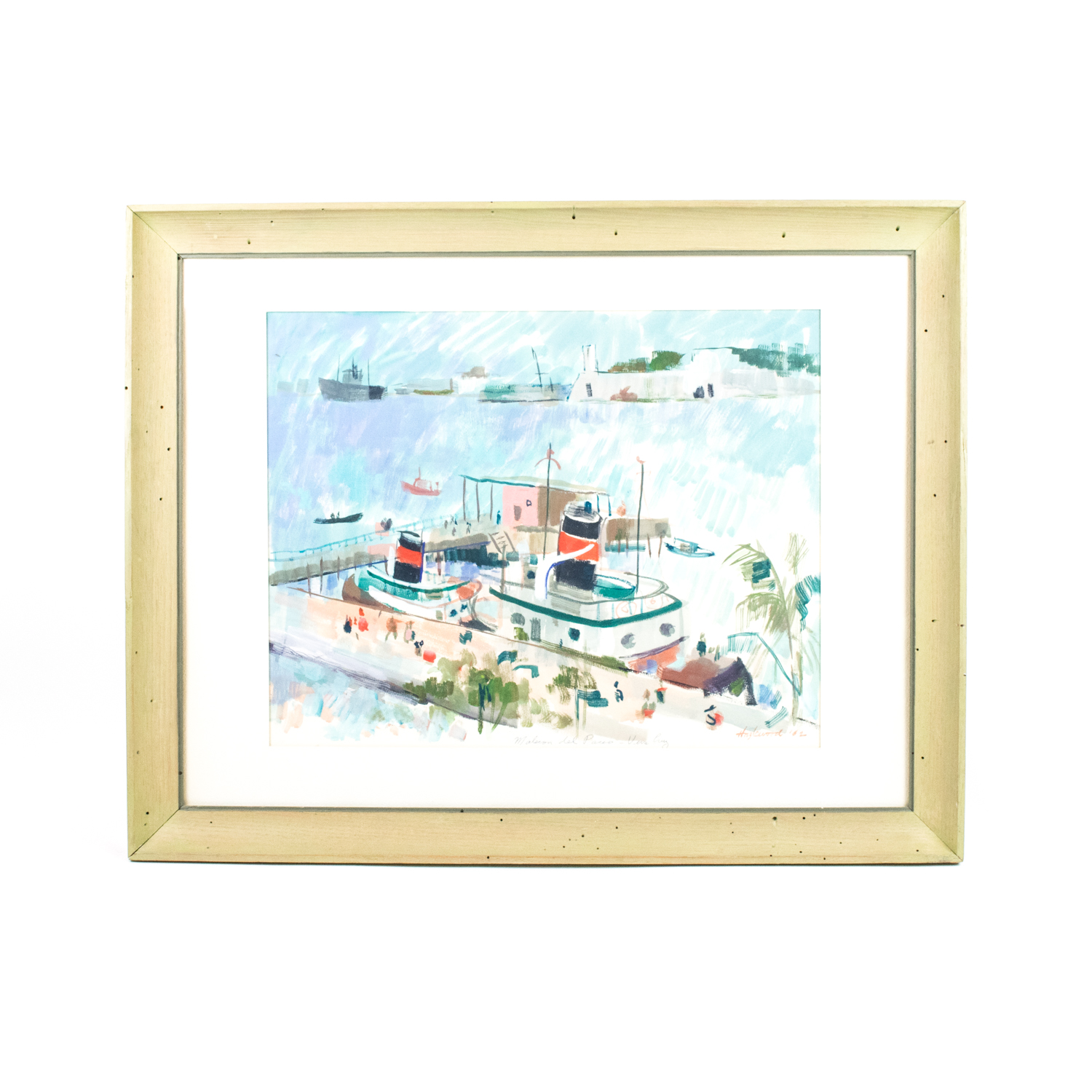 "Malcom del Paseo - Vera Cruz" Original Watercolor