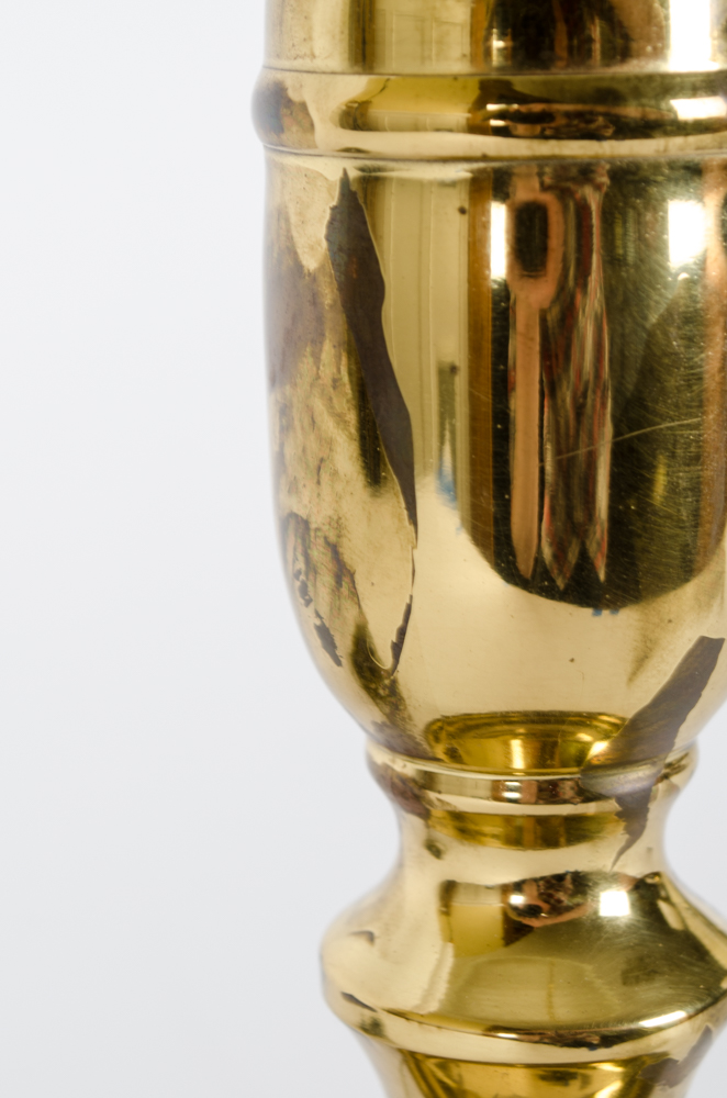 Brass And Glass Lamps