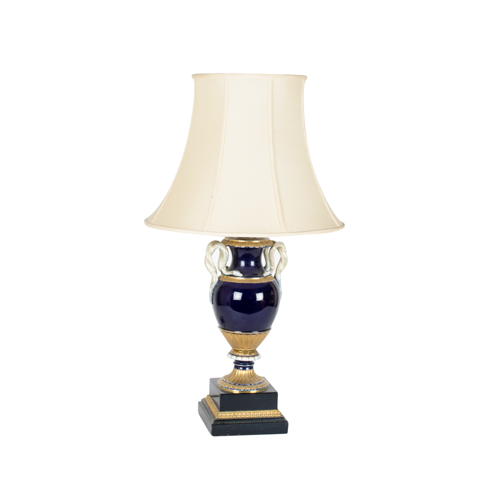 Vintage Sevres Style Lamp