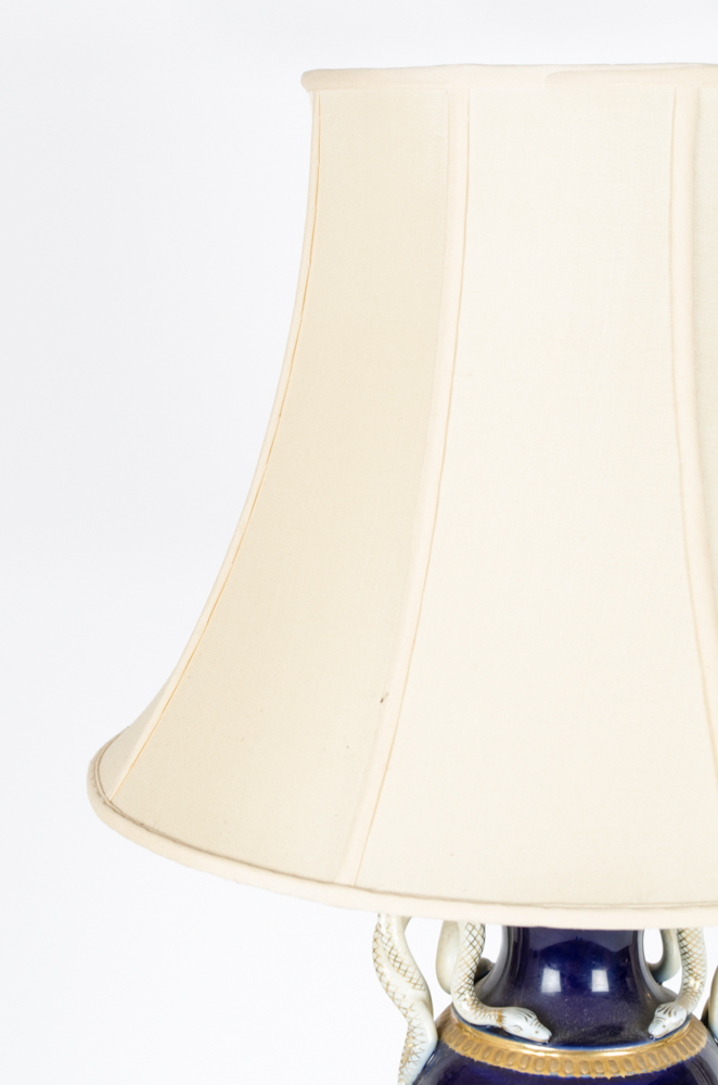 Vintage Sevres Style Lamp