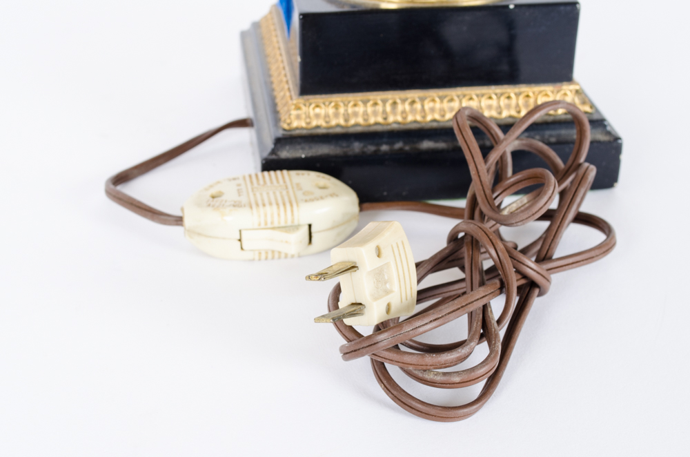 Vintage Sevres Style Lamp