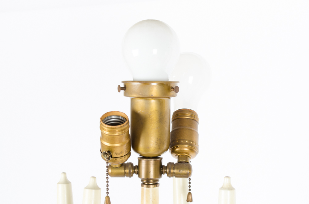 Neoclassical Style Candelabra Lamp