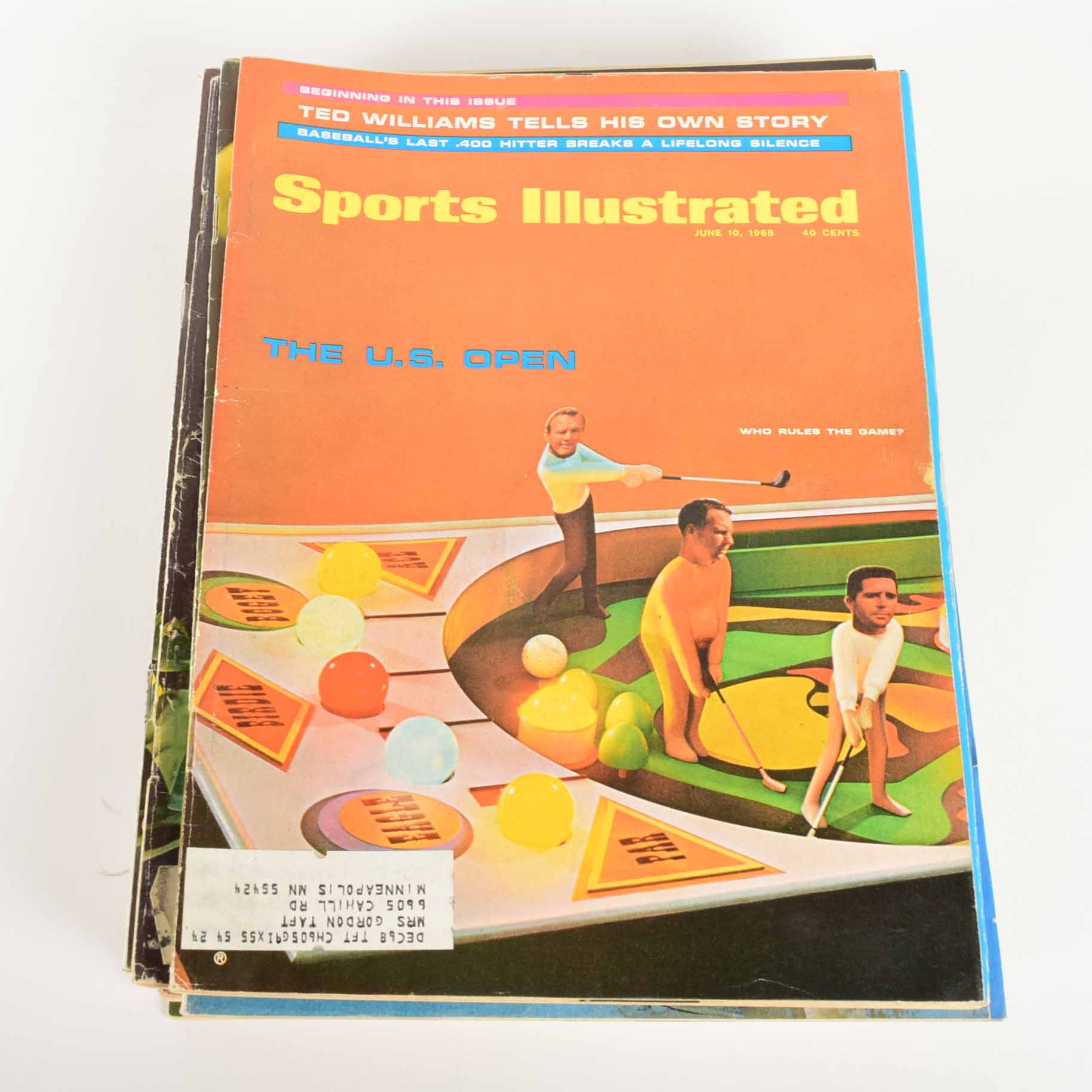 Vintage Sports Illustrated Magazines