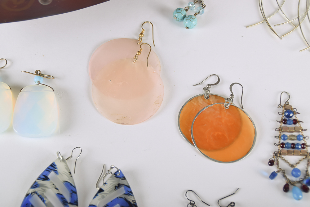 Fashion Earrings and Jewelry Chest