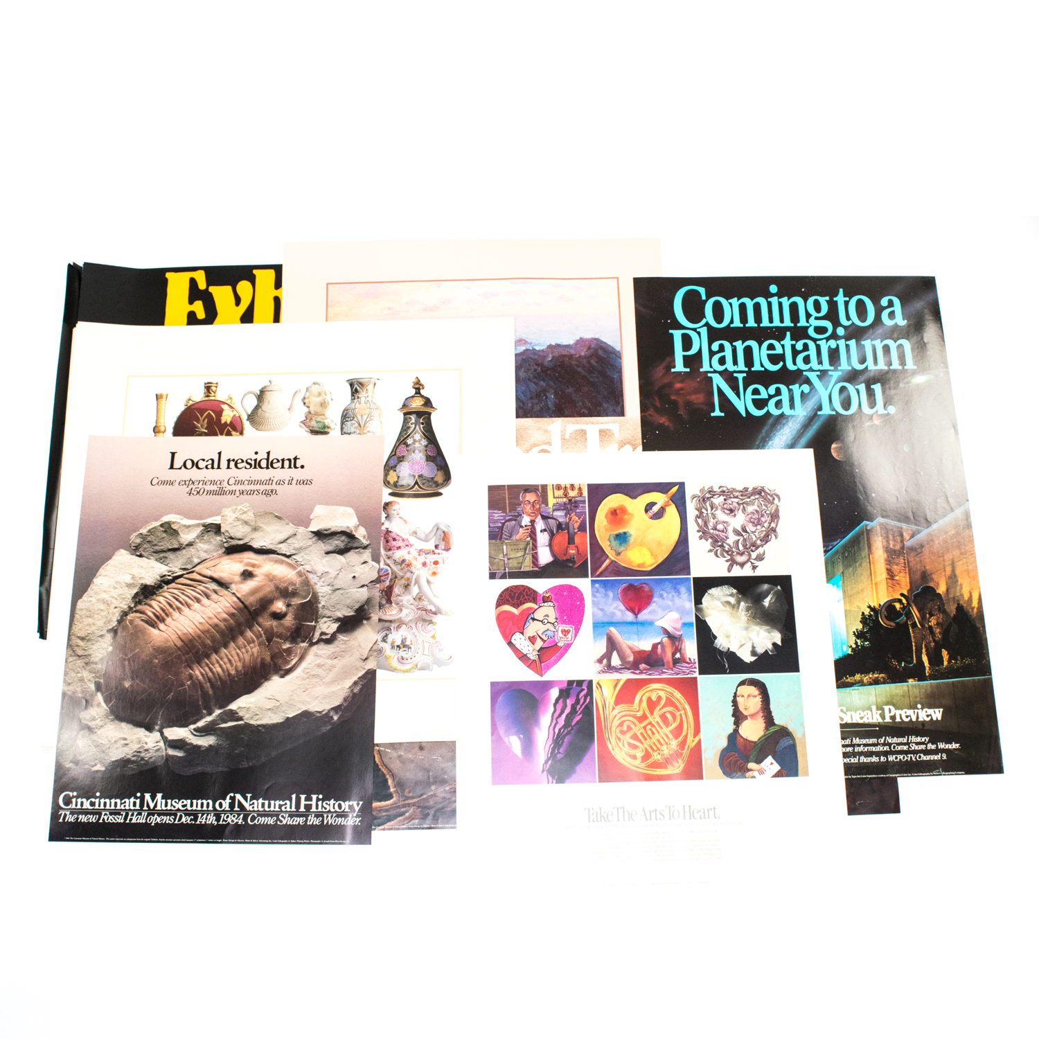 Assortment of Special Exhibit Posters