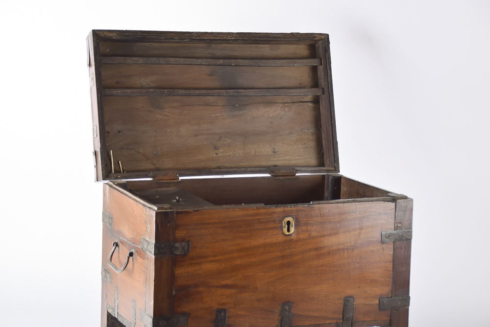 Antique Wooden Trunk