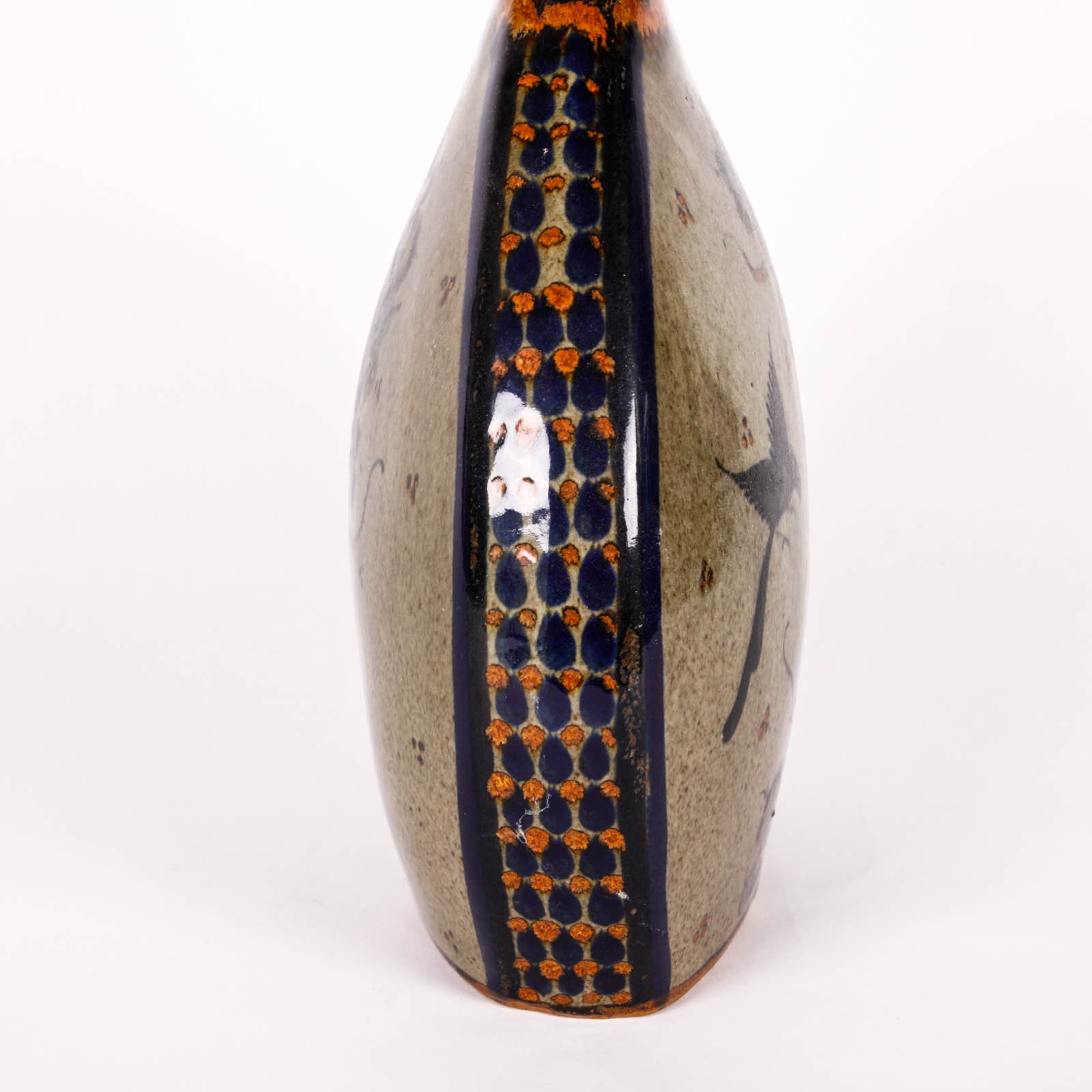 Hand Glazed Pottery Jug Pair