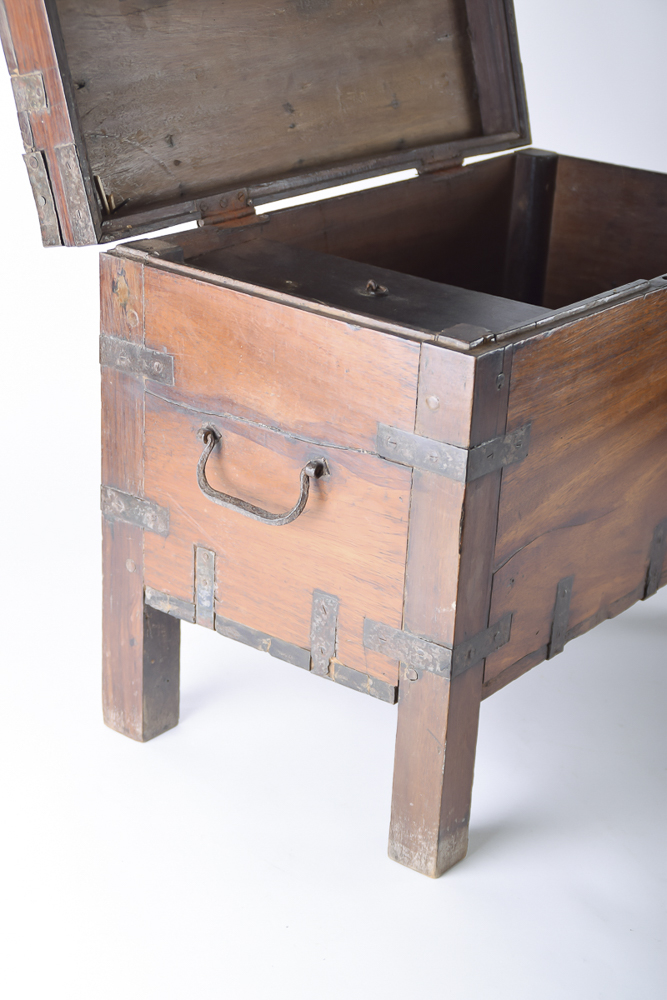 Antique Wooden Trunk