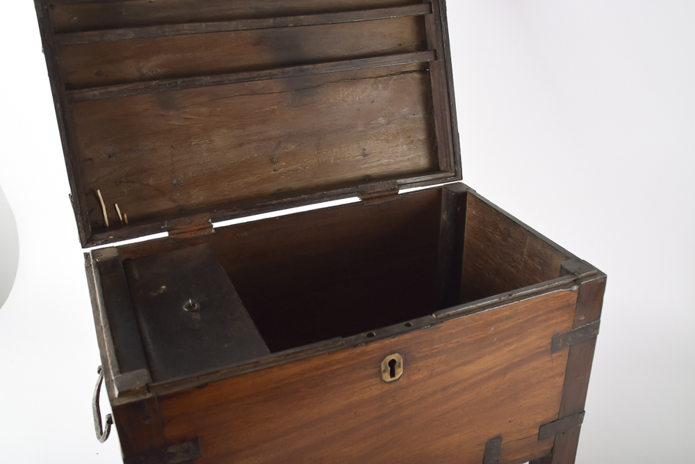 Antique Wooden Trunk