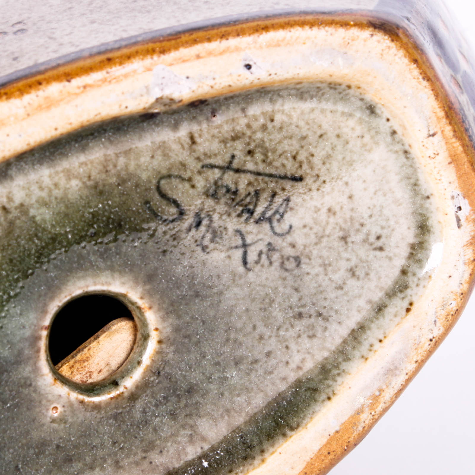 Hand Glazed Pottery Jug Pair