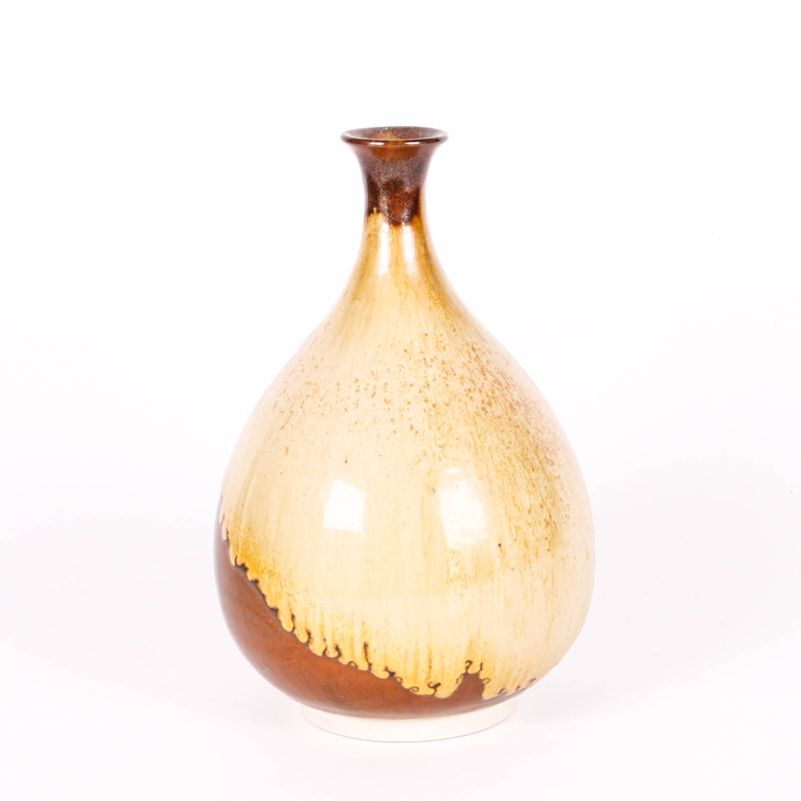 Hand Glazed Pottery Jug Pair