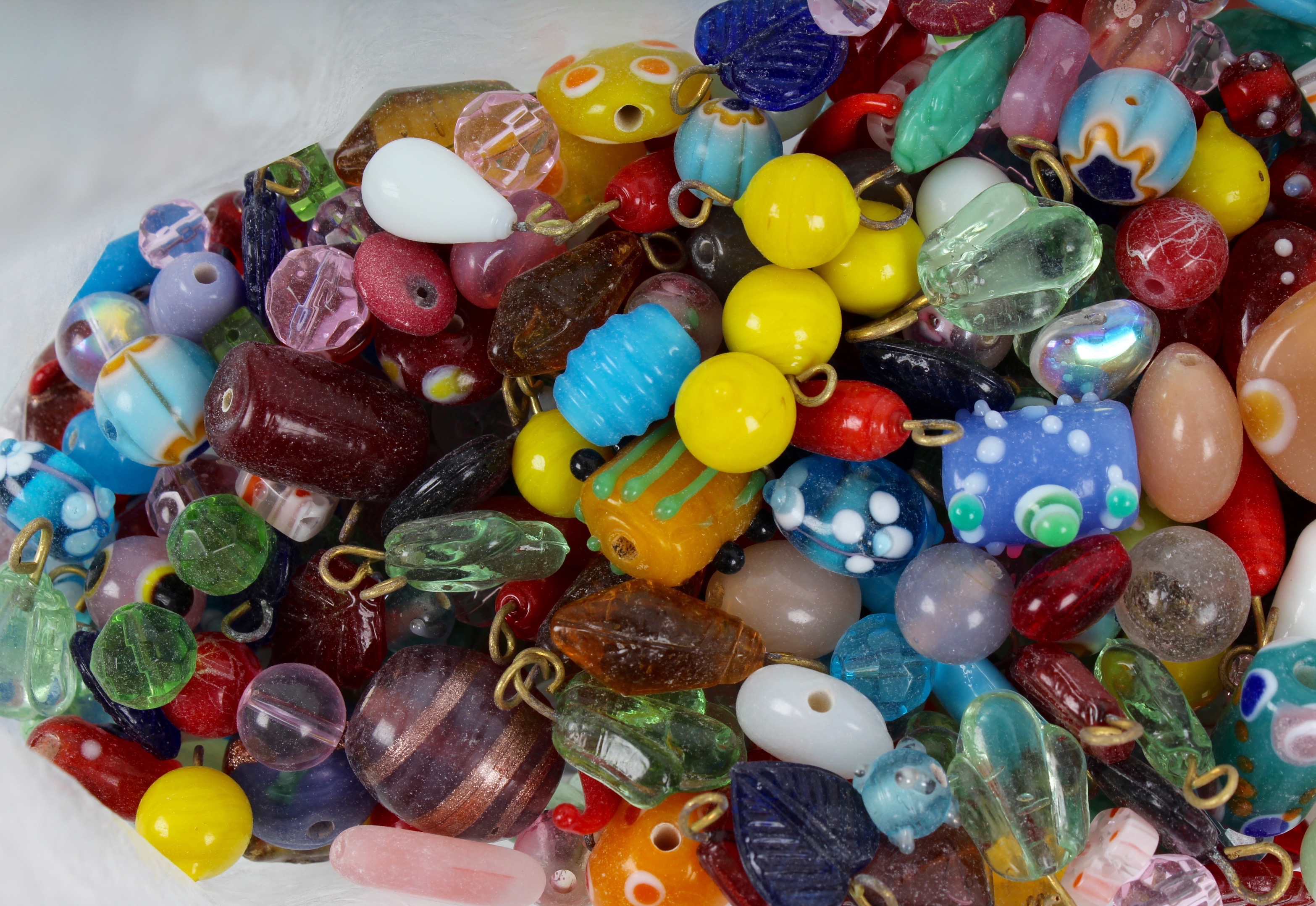 Selection of Art Glass Pendants and Beads