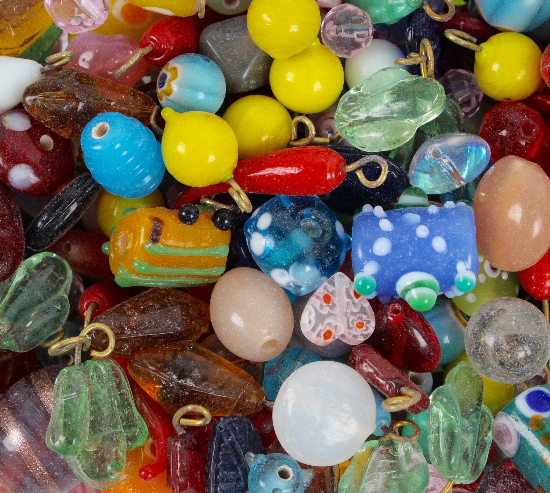 Selection of Art Glass Pendants and Beads