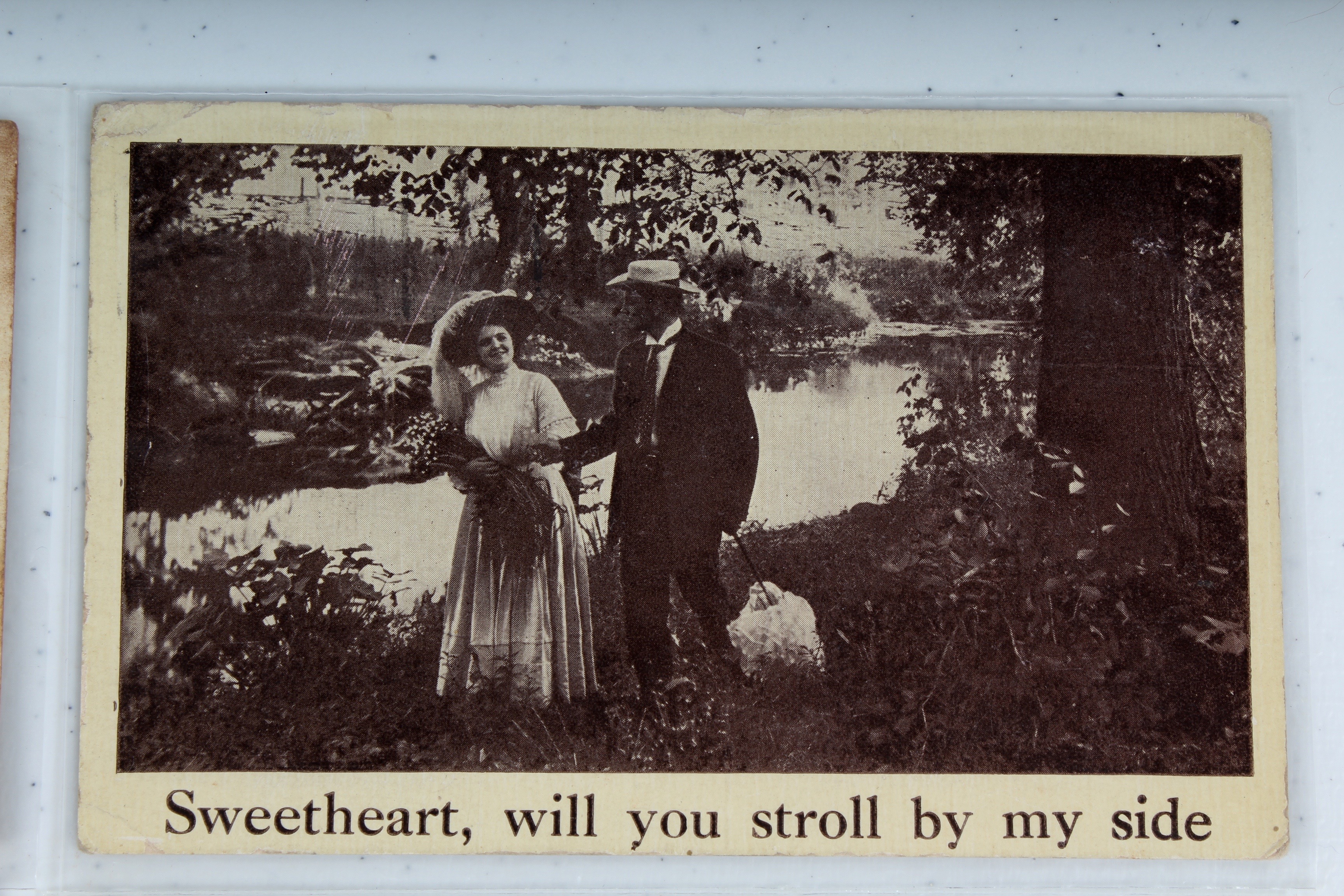 Collection of Antique Lover's Postcards