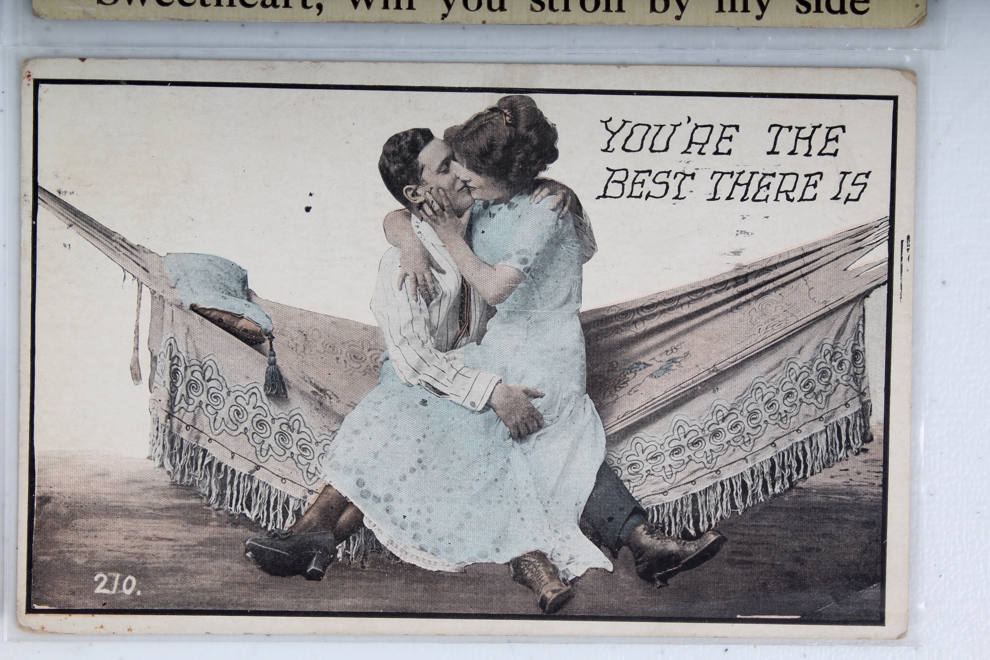 Collection of Antique Lover's Postcards