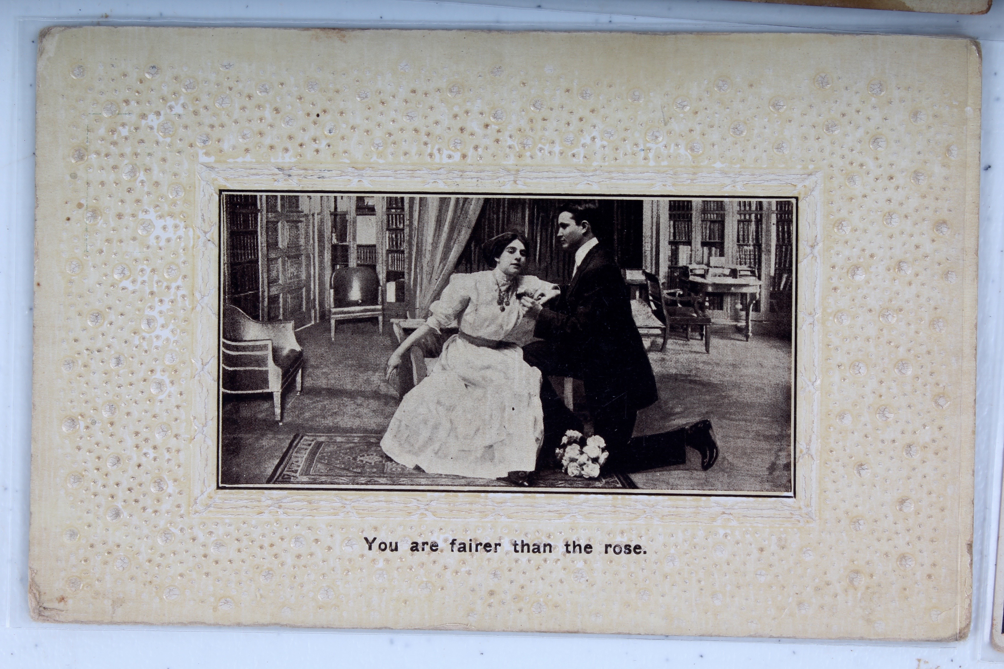 Collection of Antique Lover's Postcards