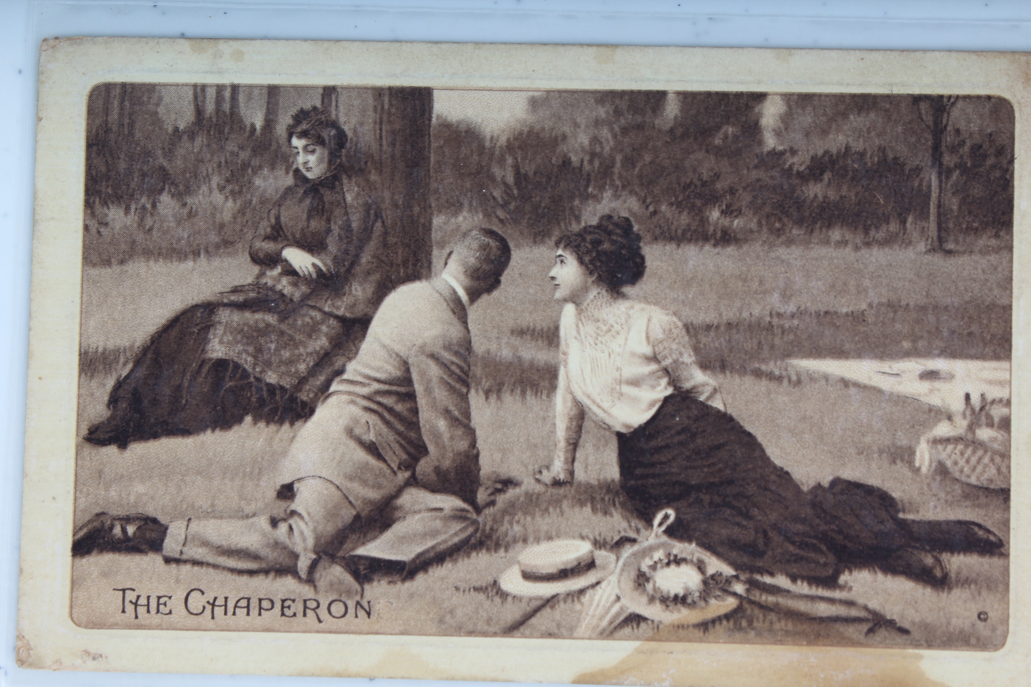 Collection of Antique Lover's Postcards