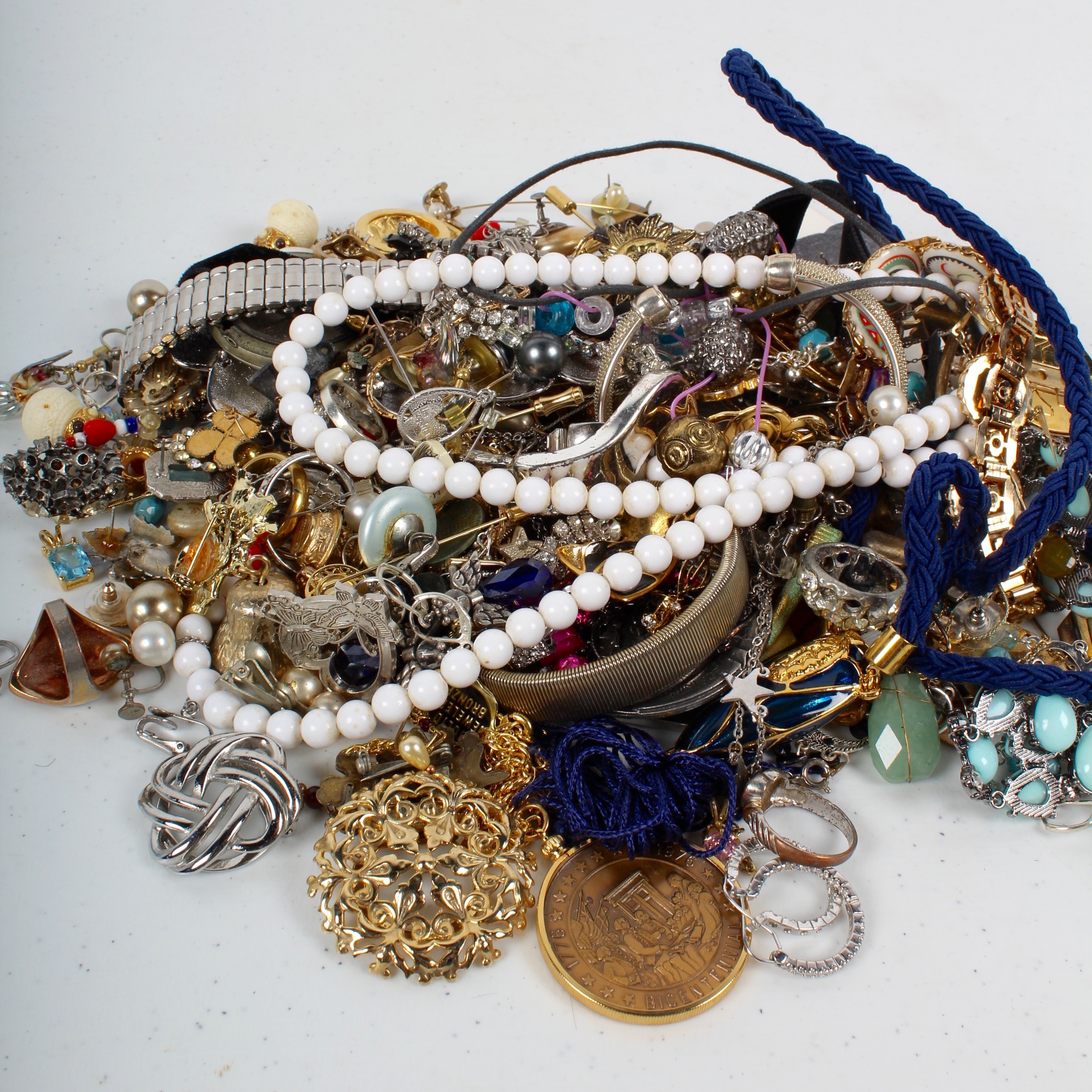 Eclectic Collection of Costume Jewelry