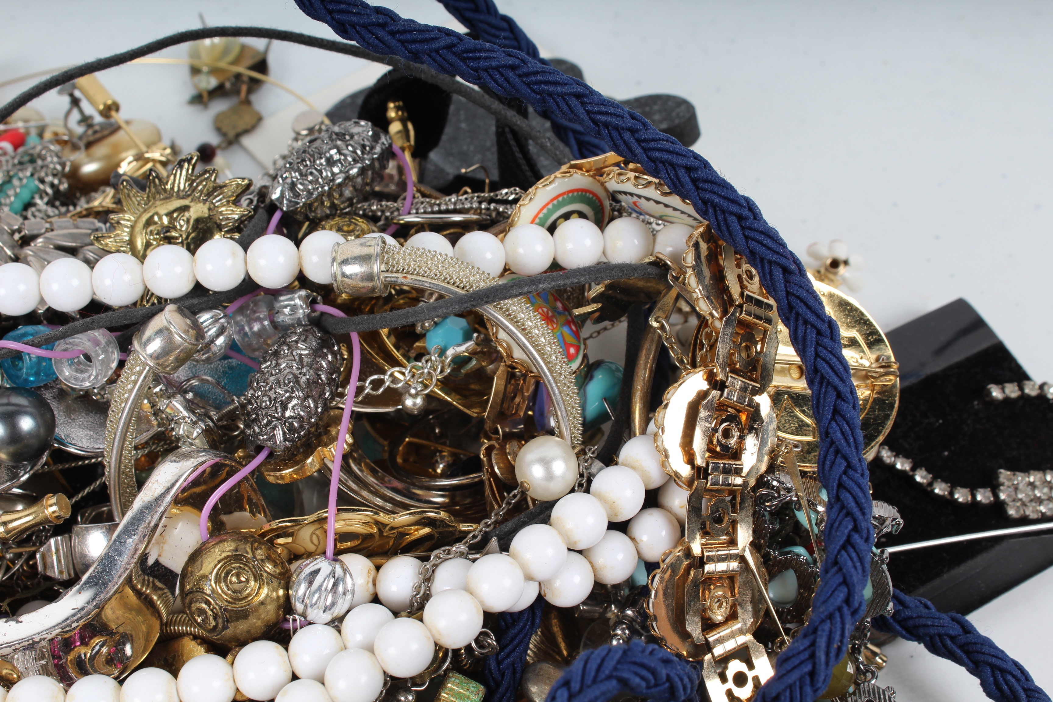 Eclectic Collection of Costume Jewelry