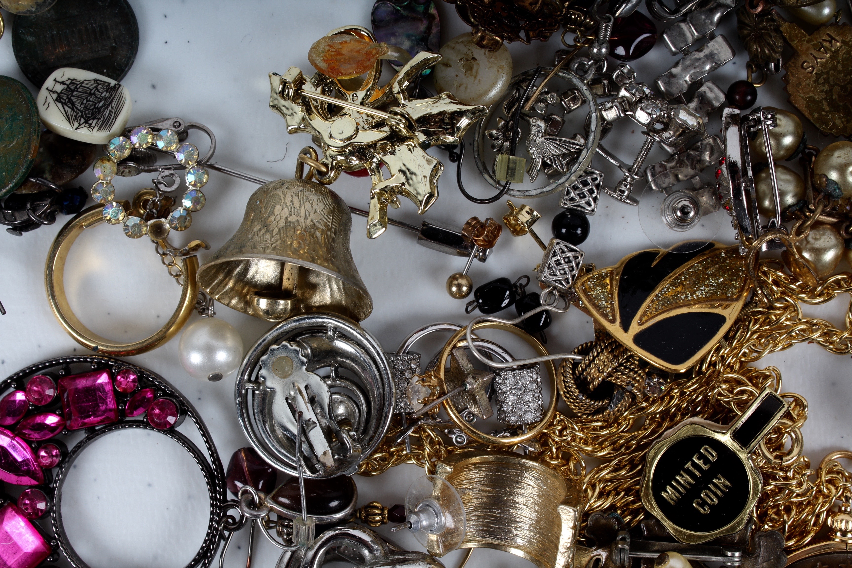 Eclectic Collection of Costume Jewelry