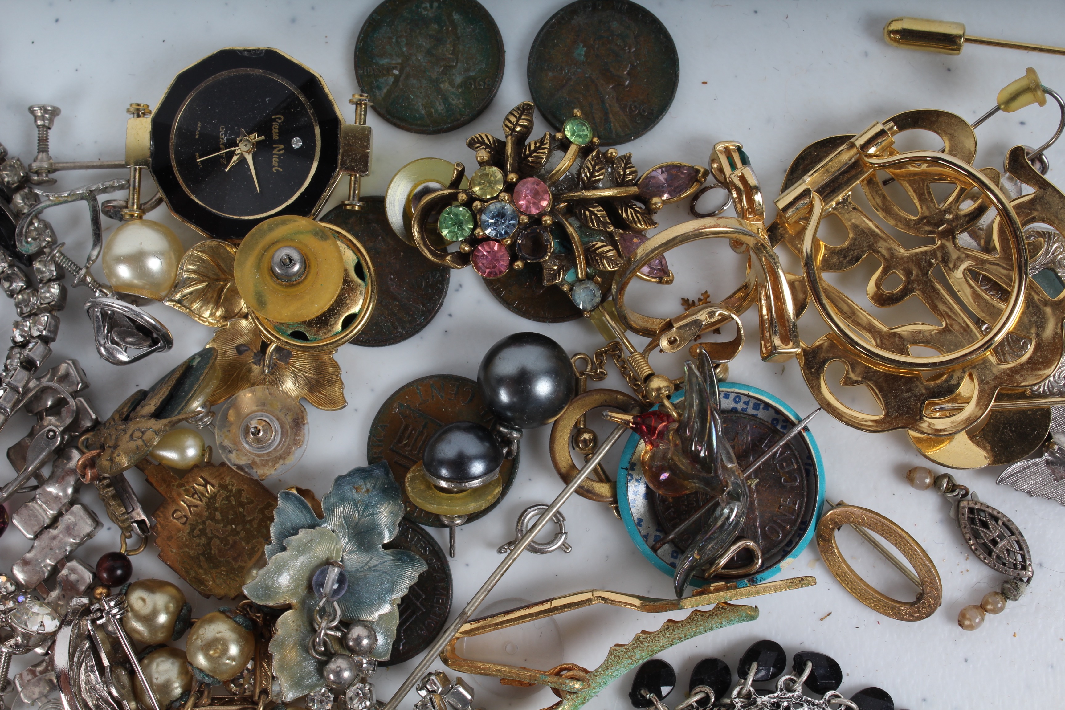 Eclectic Collection of Costume Jewelry