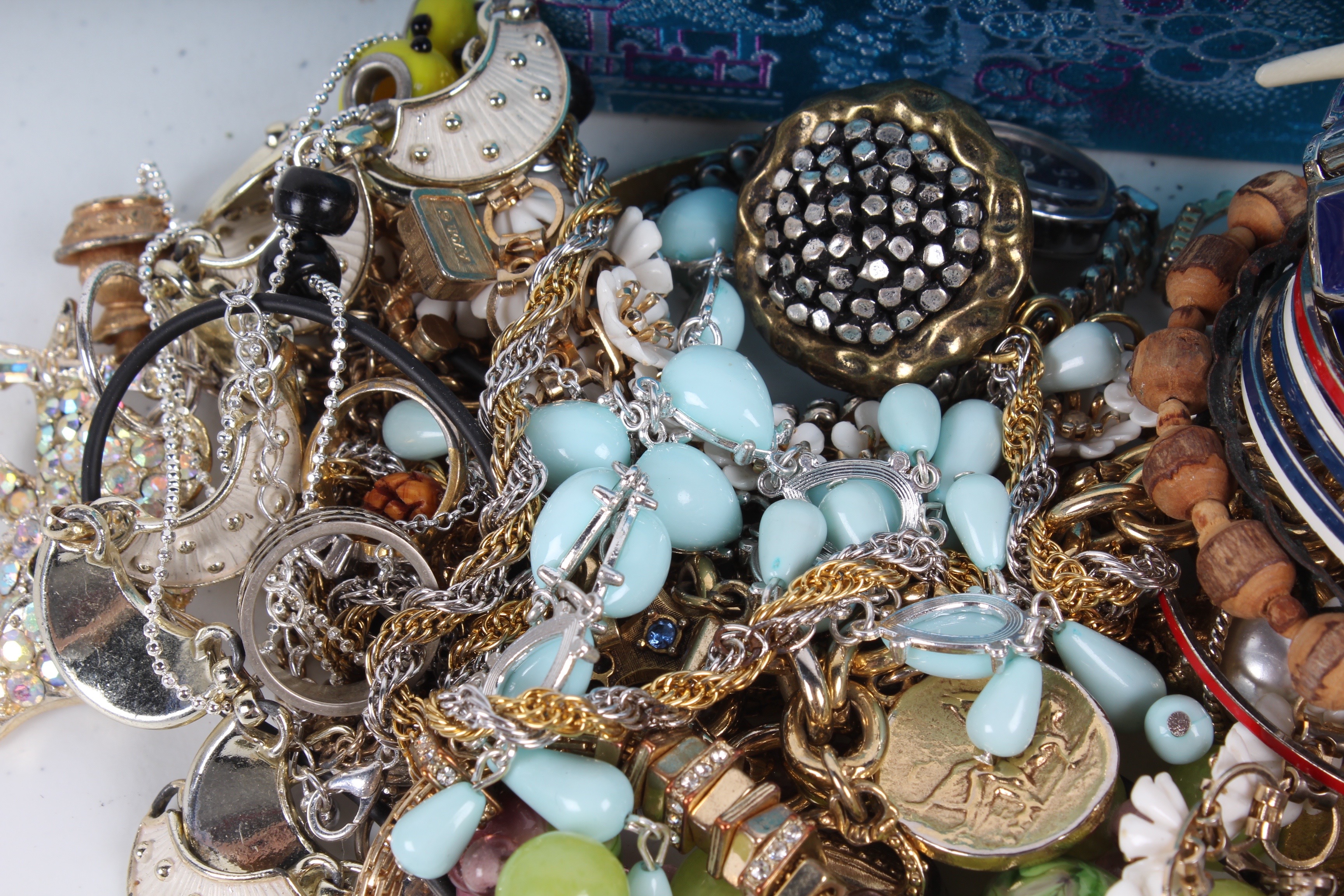 Collection of Costume Jewelry and Watches