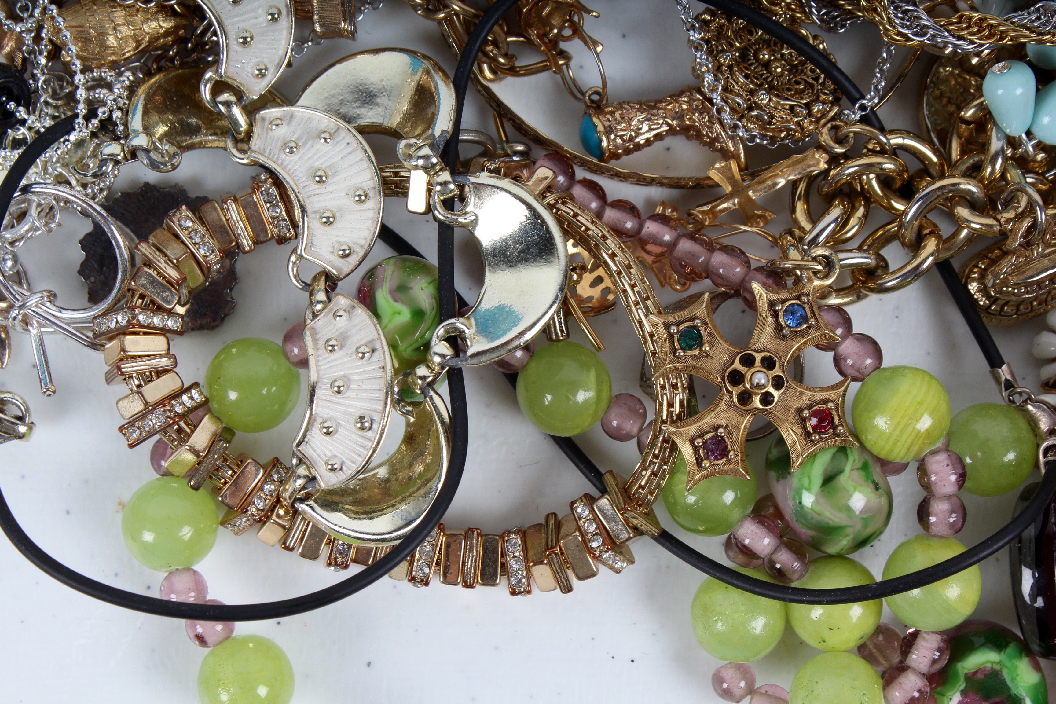 Collection of Costume Jewelry and Watches