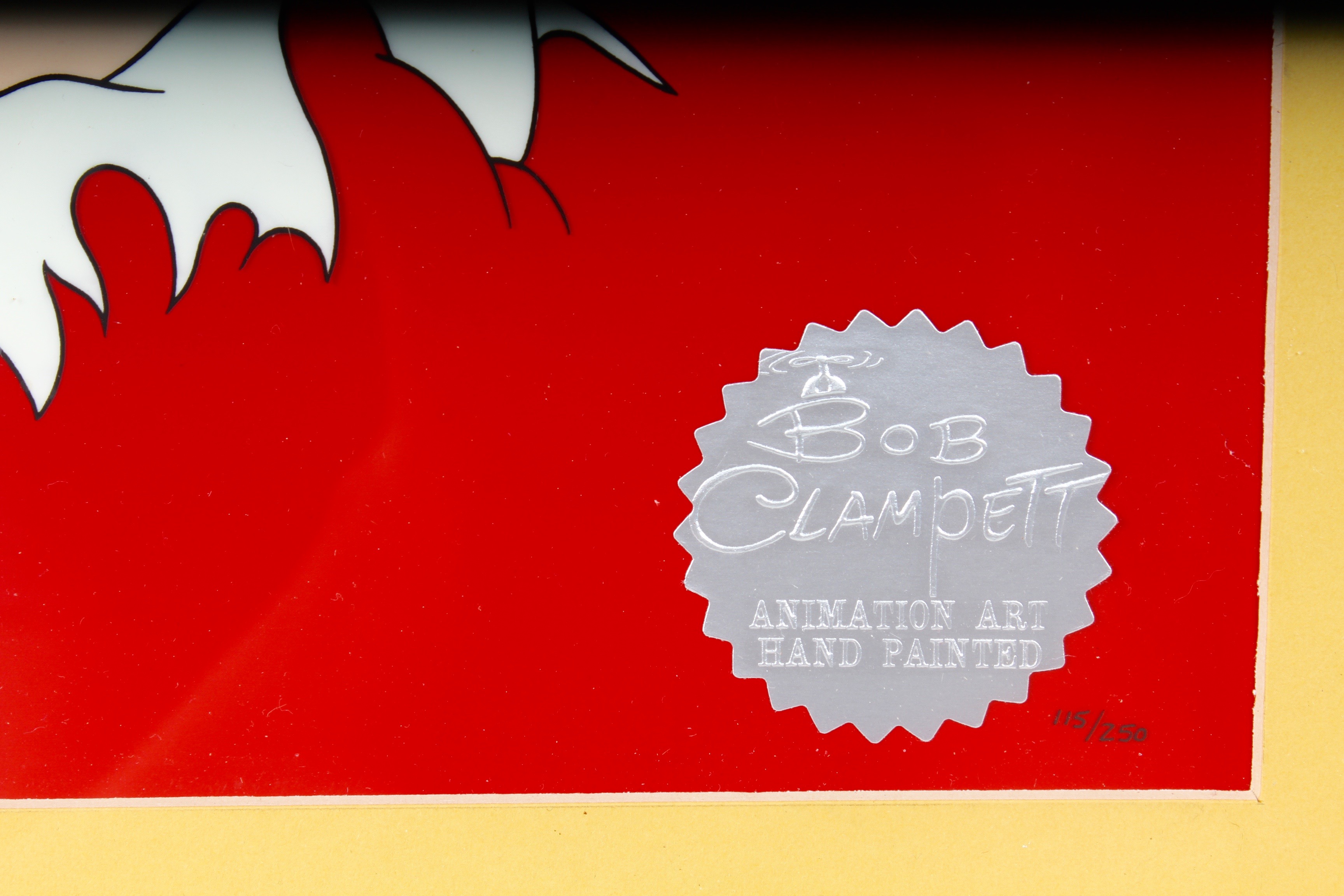 Limited Edition Bob Clampett Cel Painting