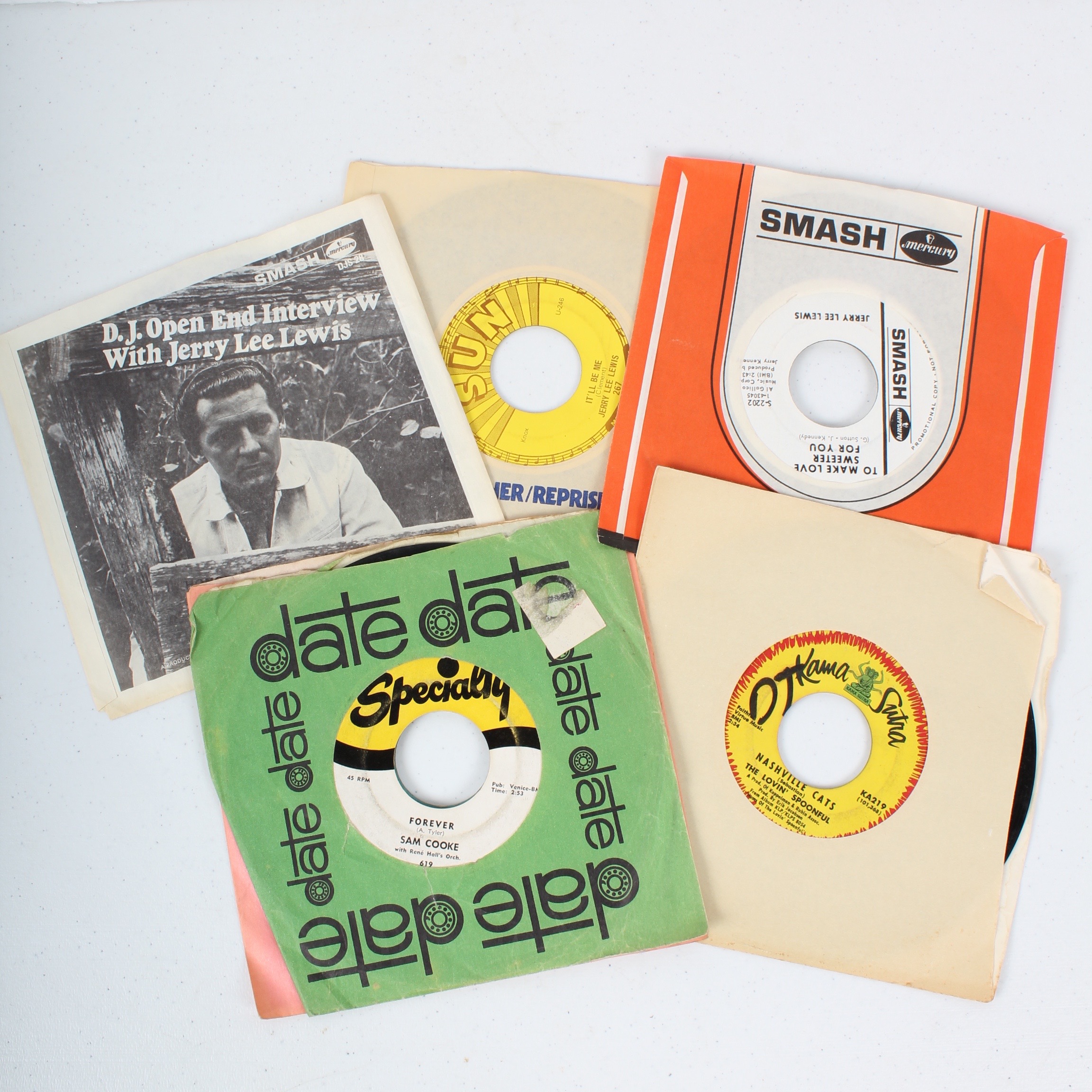 A Collection of Vintage Vinyl Featuring Jerry Lee Lewis