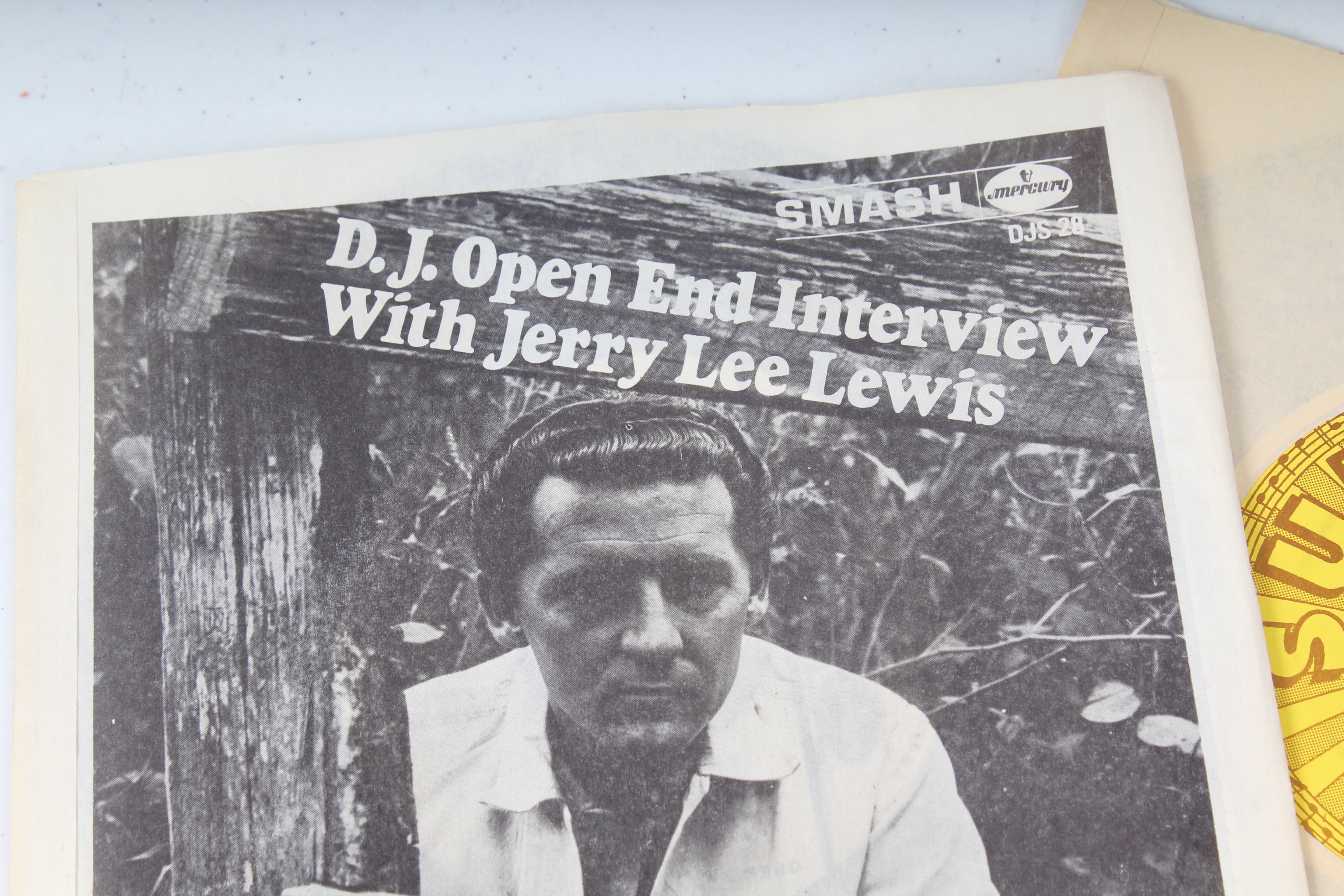 A Collection of Vintage Vinyl Featuring Jerry Lee Lewis