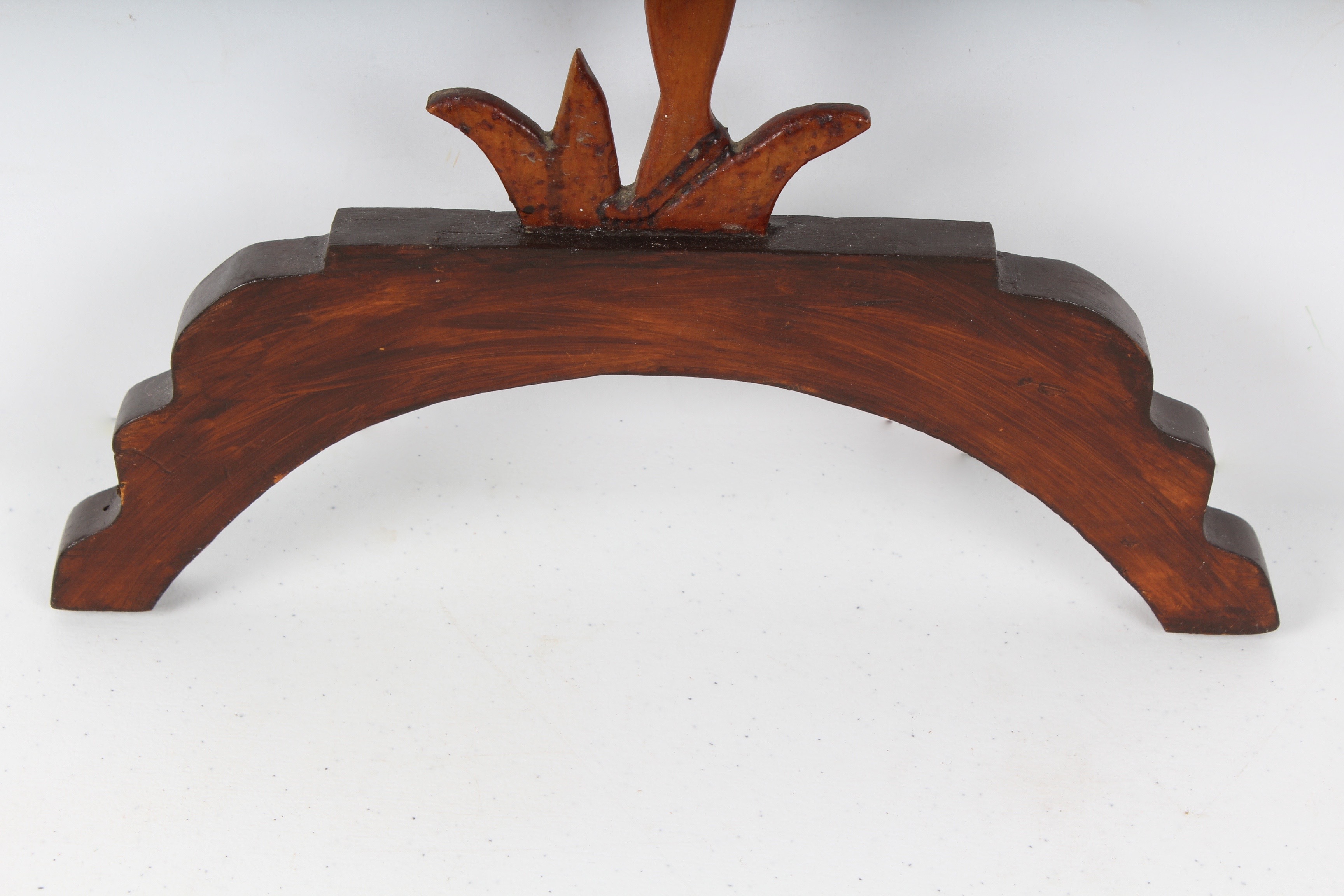 Pair of 1930's Stylized  Pyrography Dancers