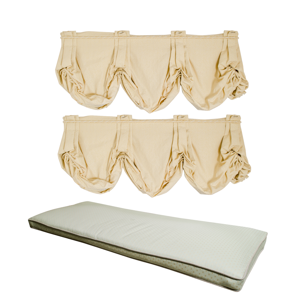 Valances And Window Seat Cushion