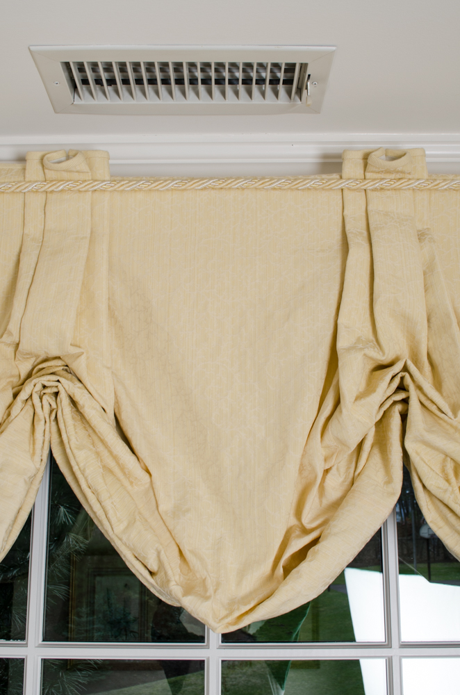 Valances And Window Seat Cushion