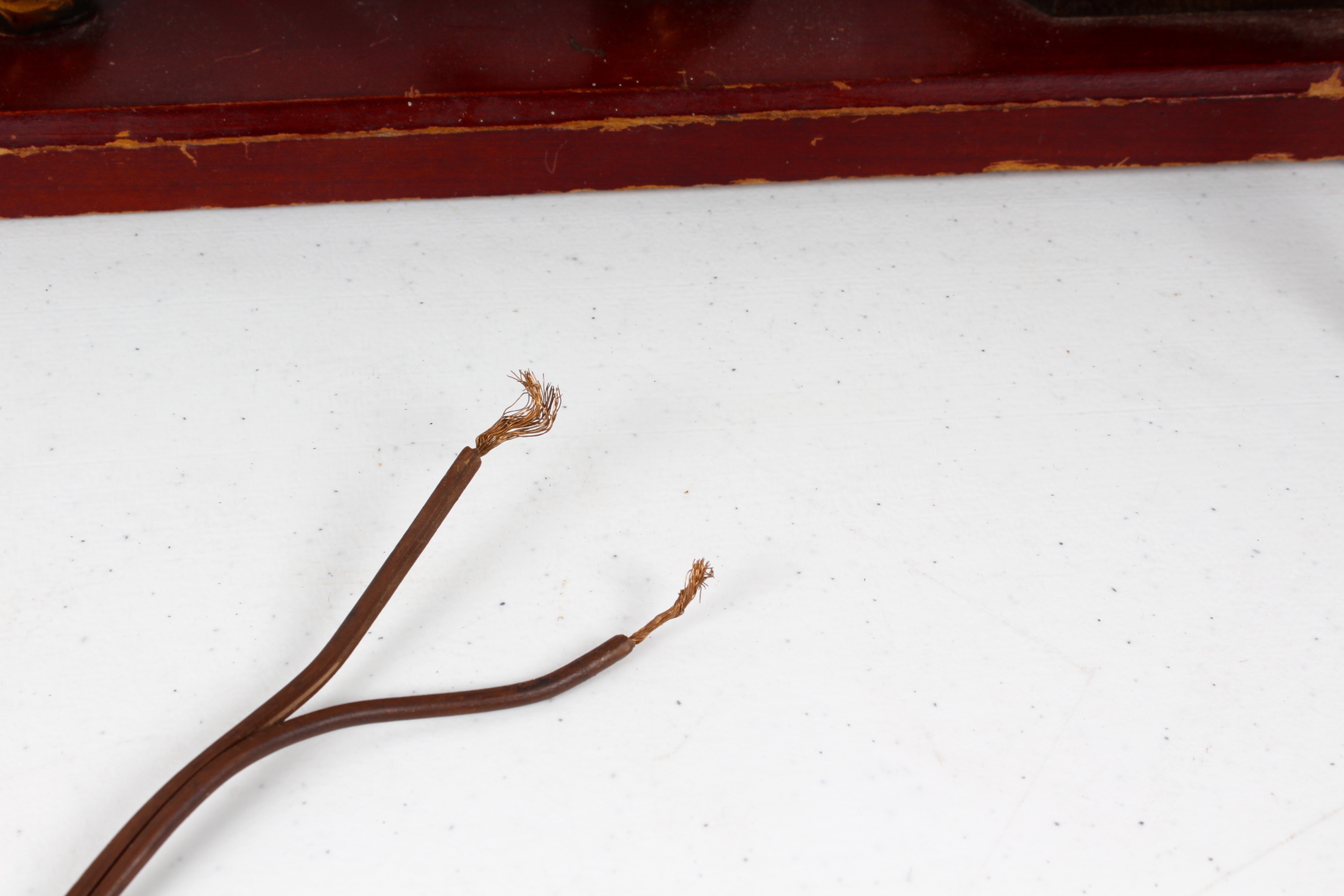 Vintage Bronze Tone Metal Horse Mantle Clock