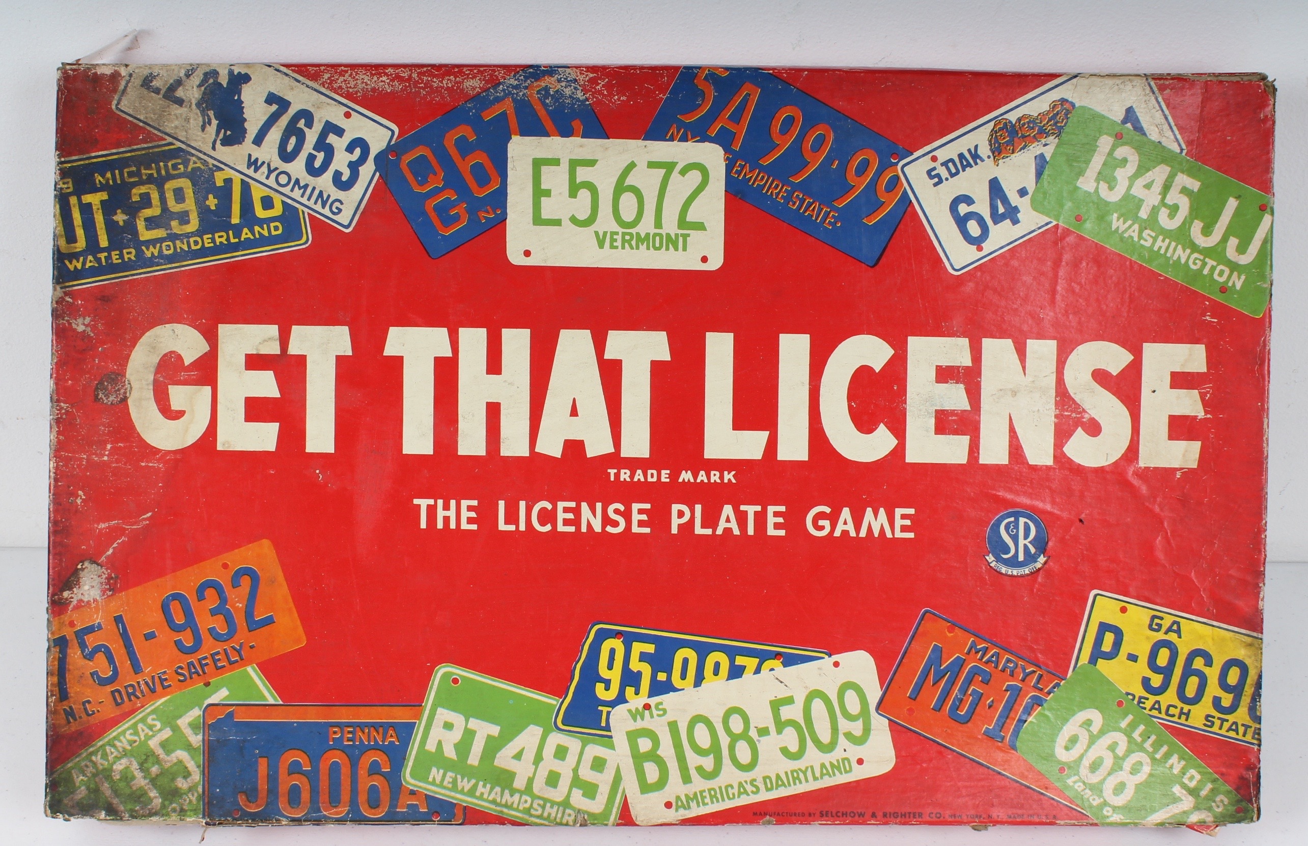 Pair of Circa 1950 Board Games