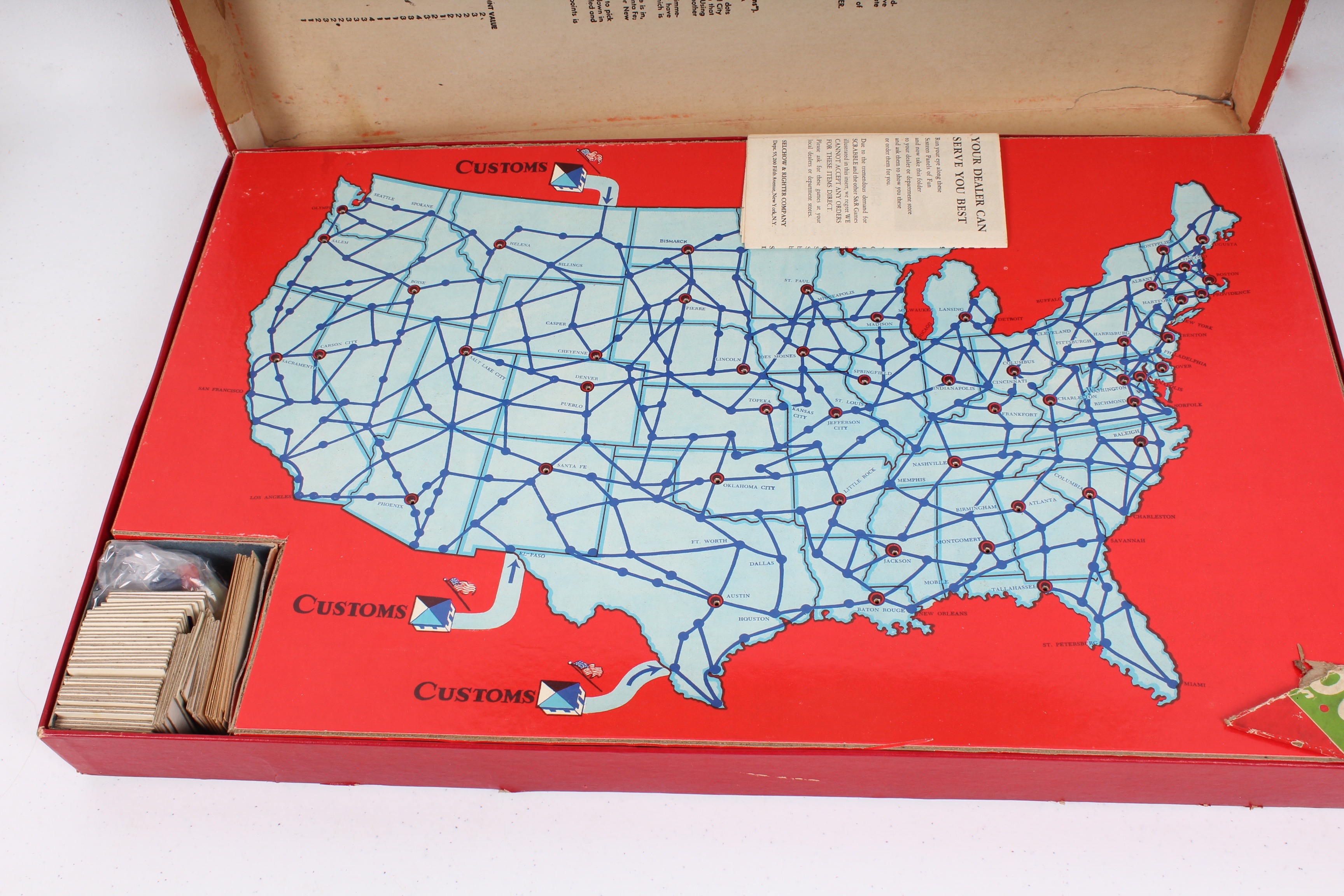 Pair of Circa 1950 Board Games