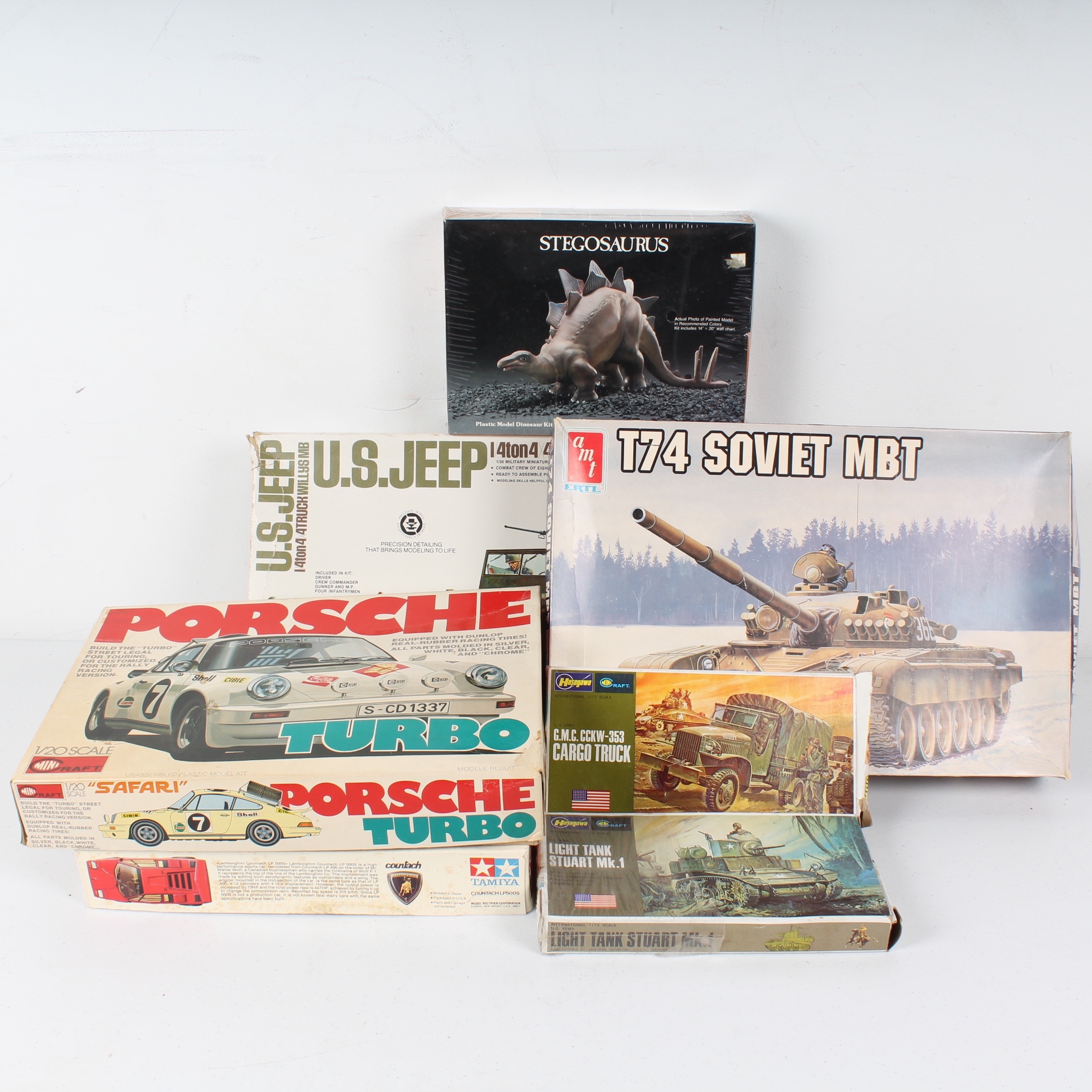 Collection of Vintage Model Kits