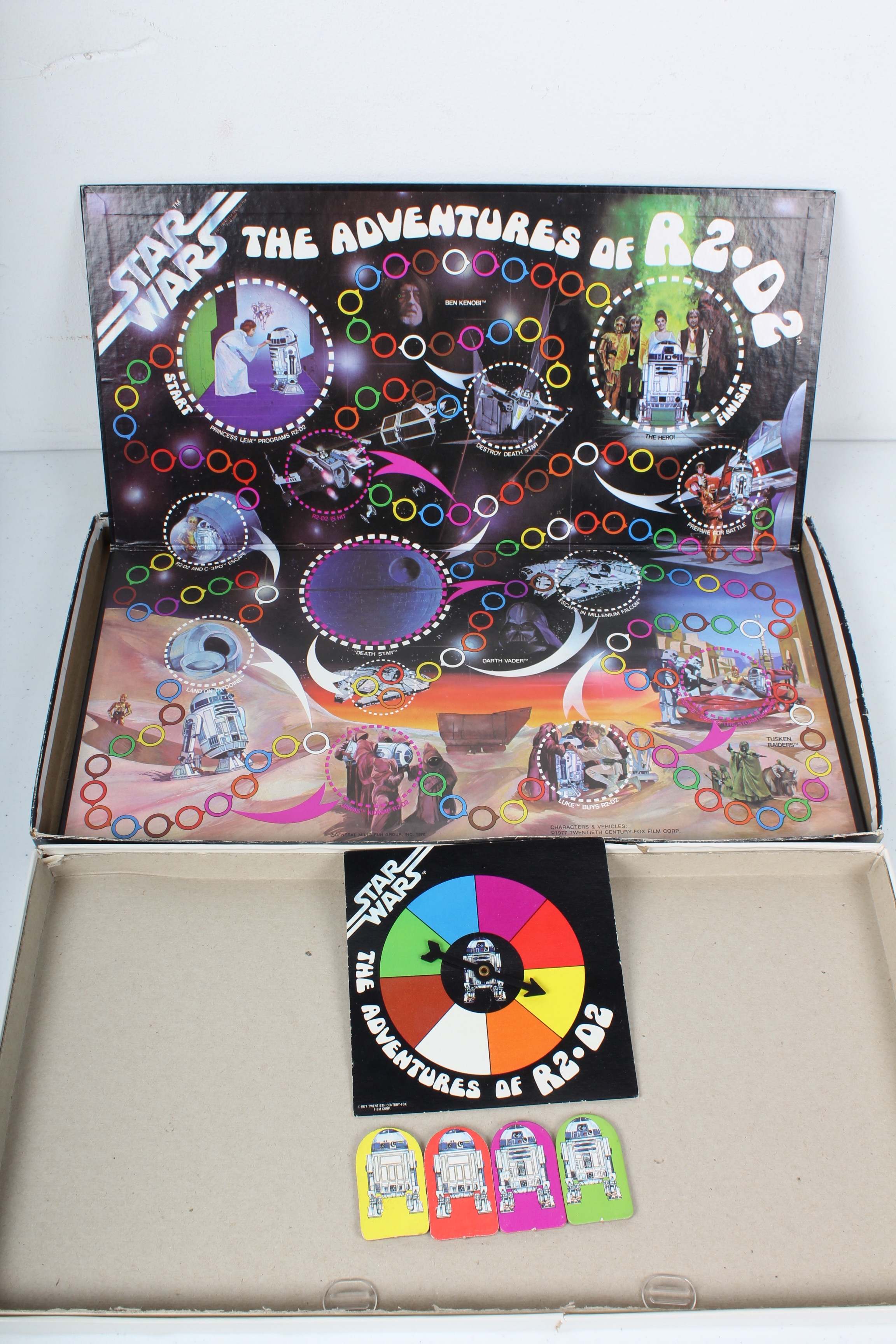 Vintage Star Wars Board Games and Skateboard