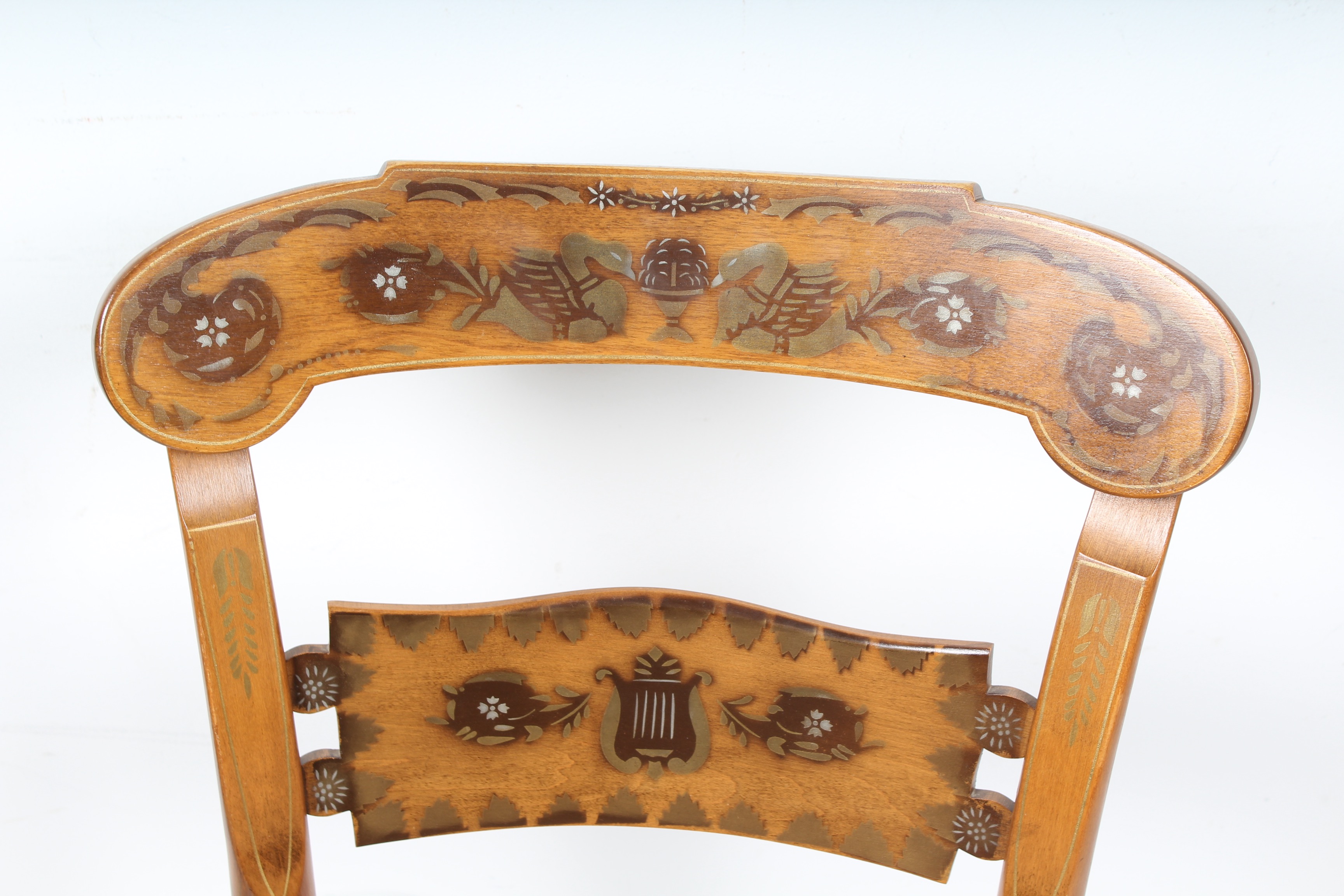 Pair of Ethan Allen Button Back Chairs