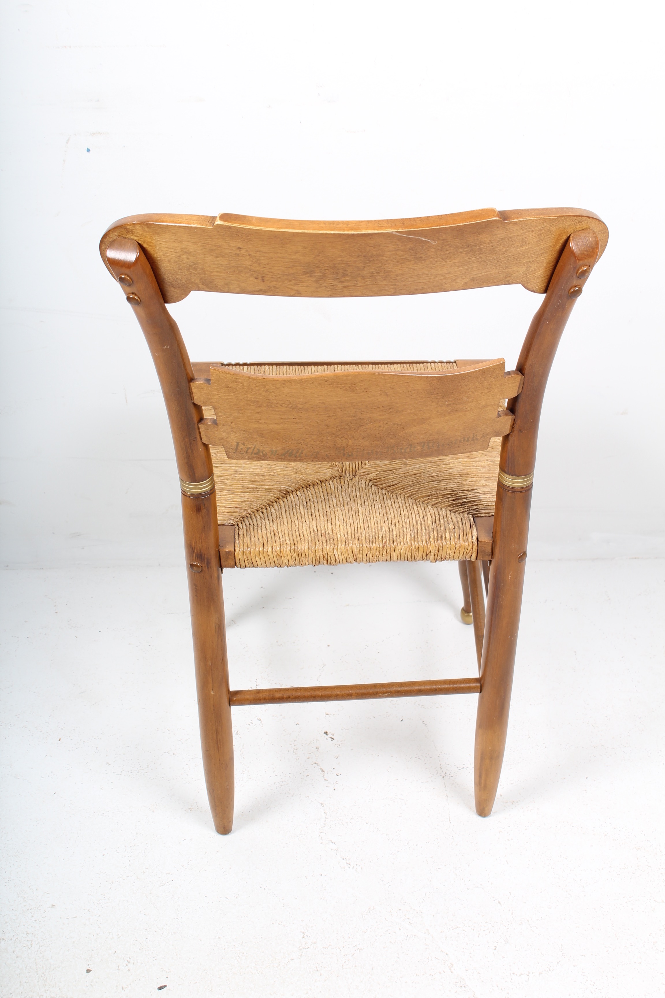 Pair of Ethan Allen Button Back Chairs