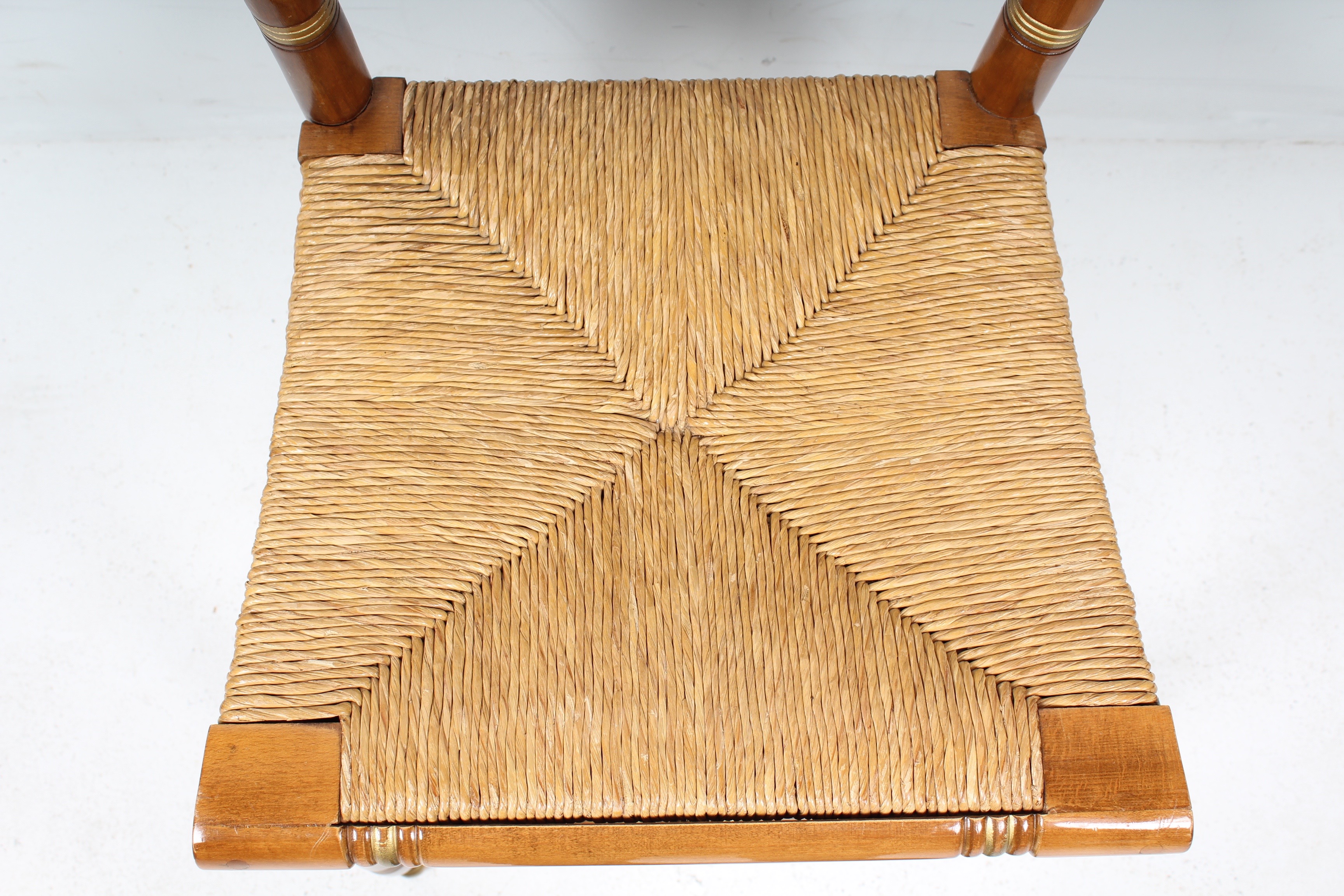 Pair of Ethan Allen Button Back Chairs