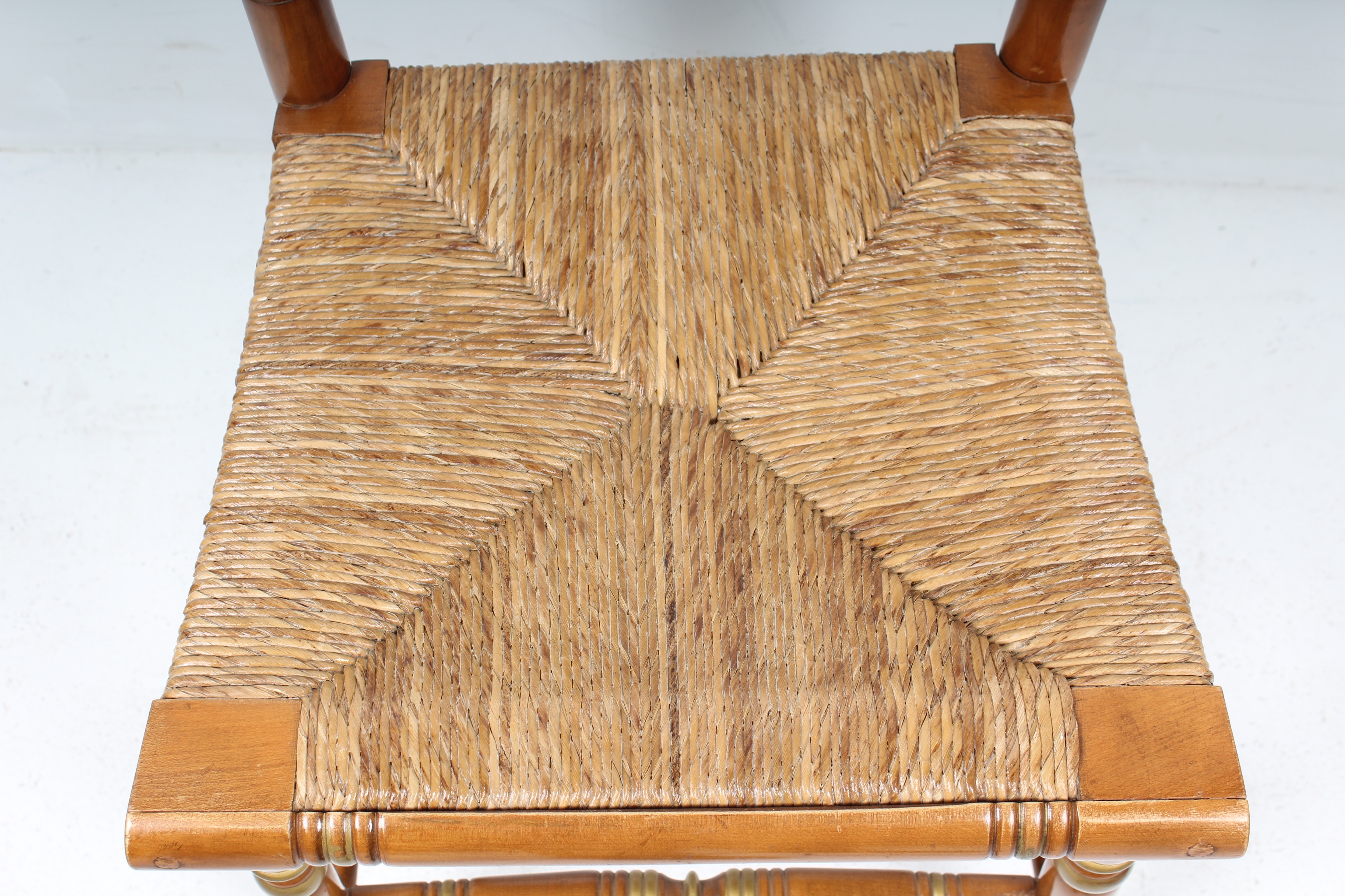 Pair of Ethan Allen Button Back Chairs