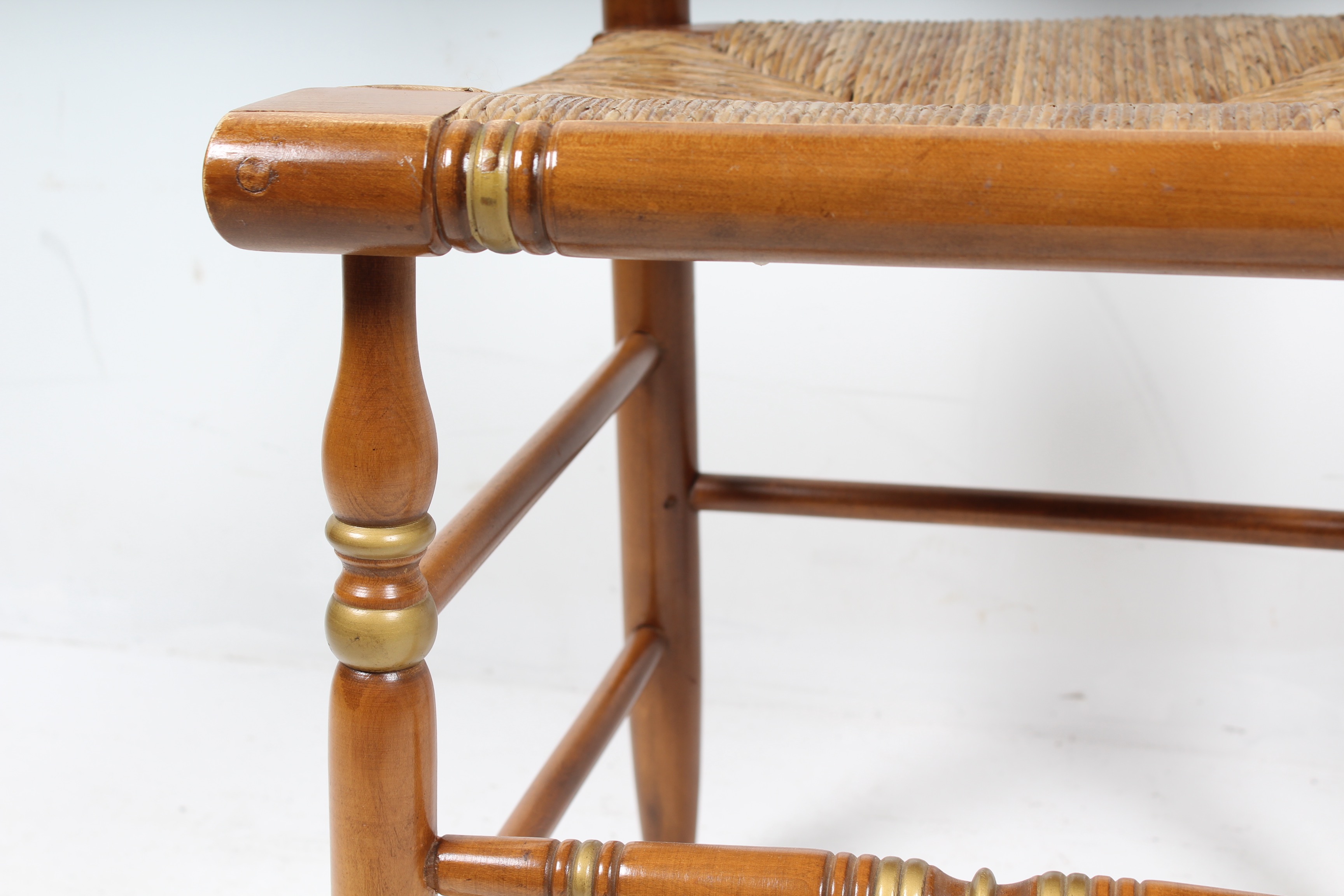 Pair of Ethan Allen Button Back Chairs