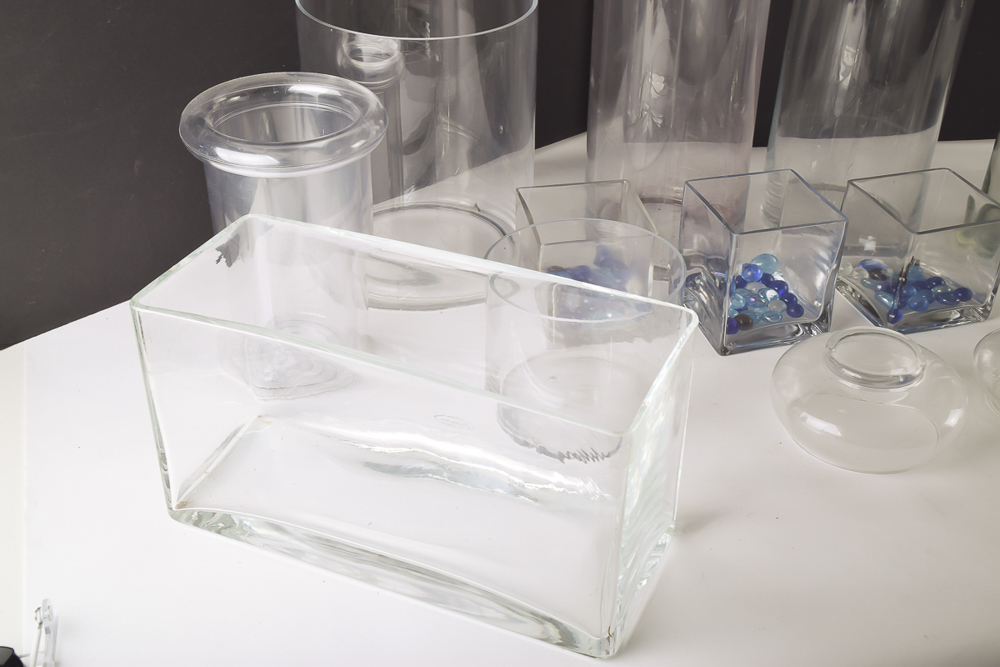 Collection of Glass Vases