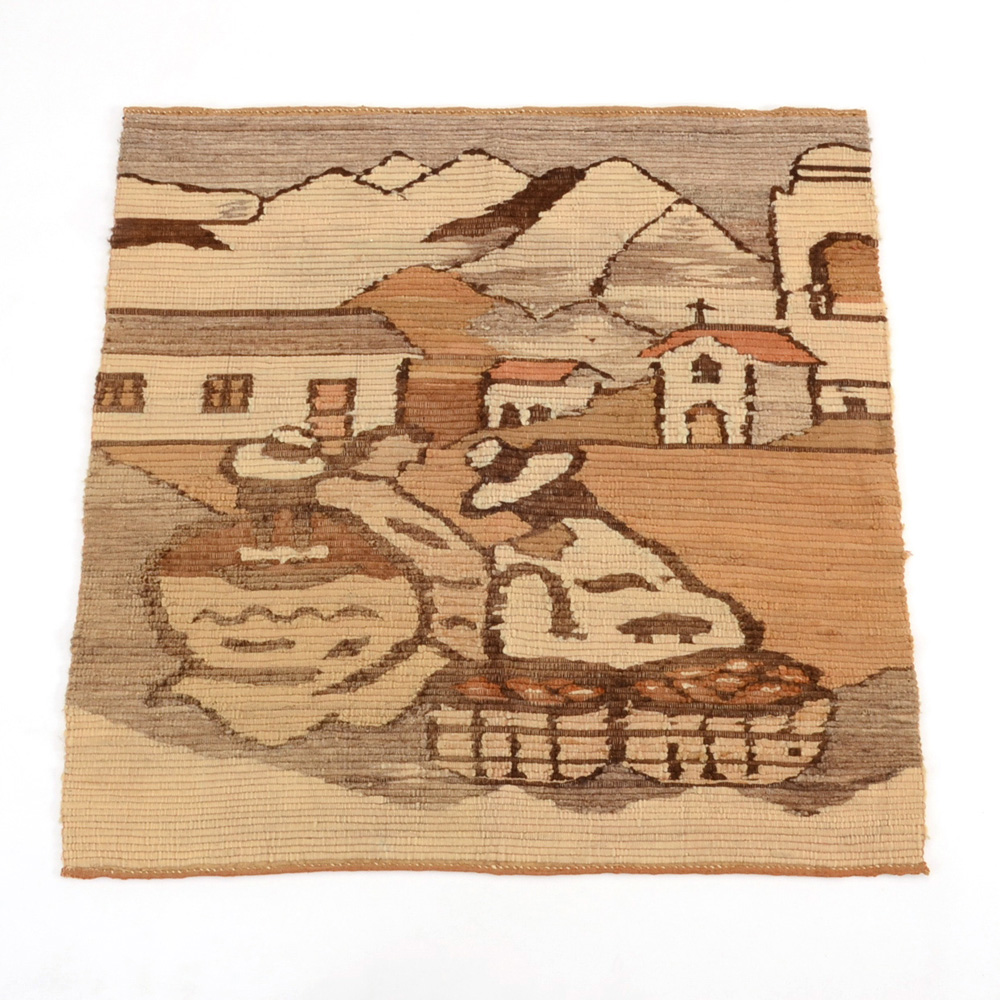 Hand Woven Wool Peruvian Wall Hanging