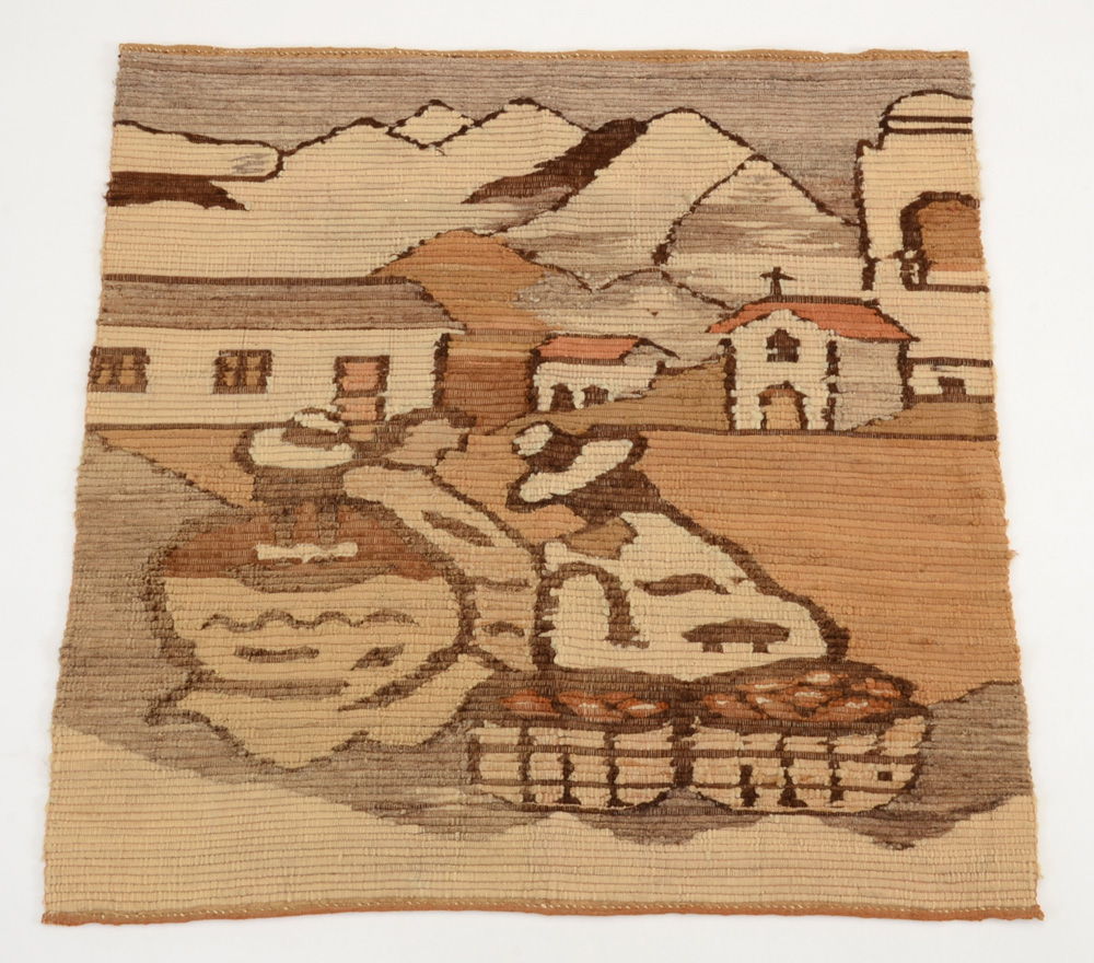 Hand Woven Wool Peruvian Wall Hanging