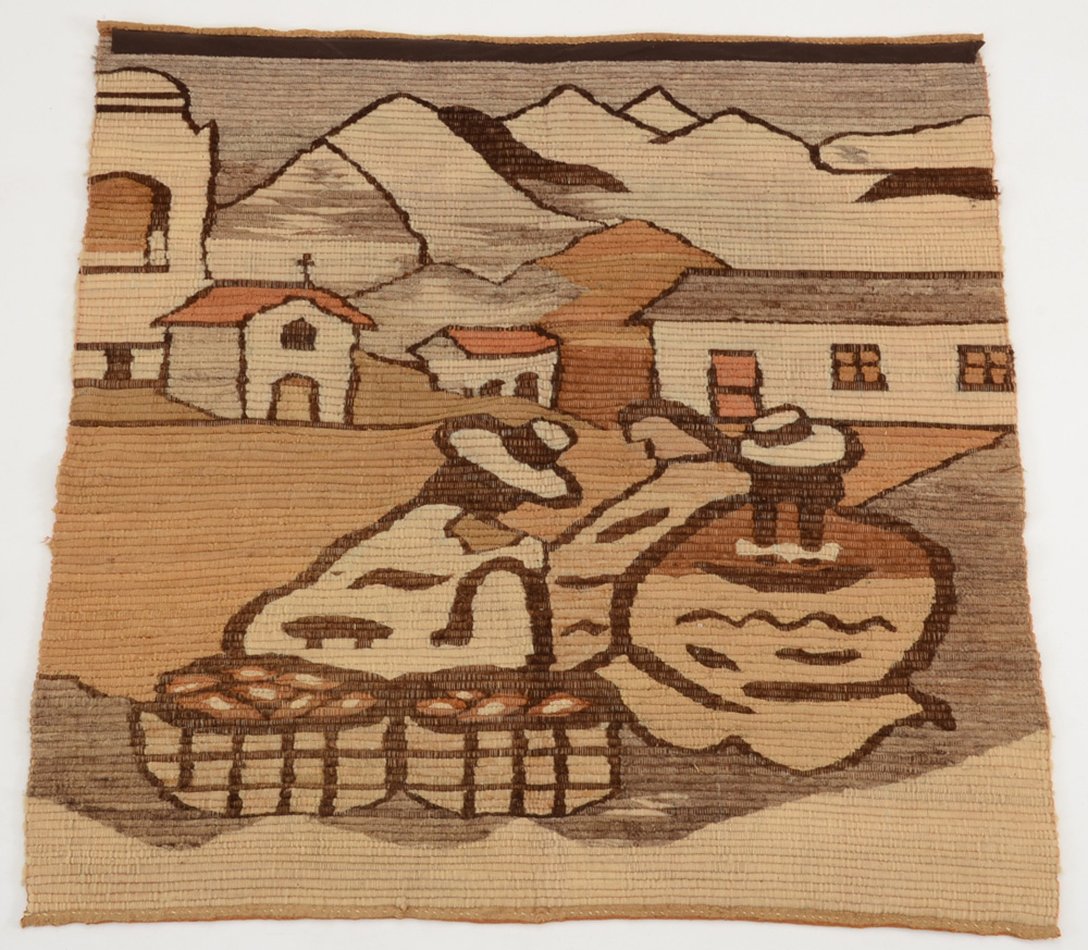 Hand Woven Wool Peruvian Wall Hanging