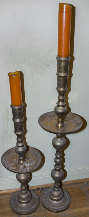 Pair of Brass Candlesticks