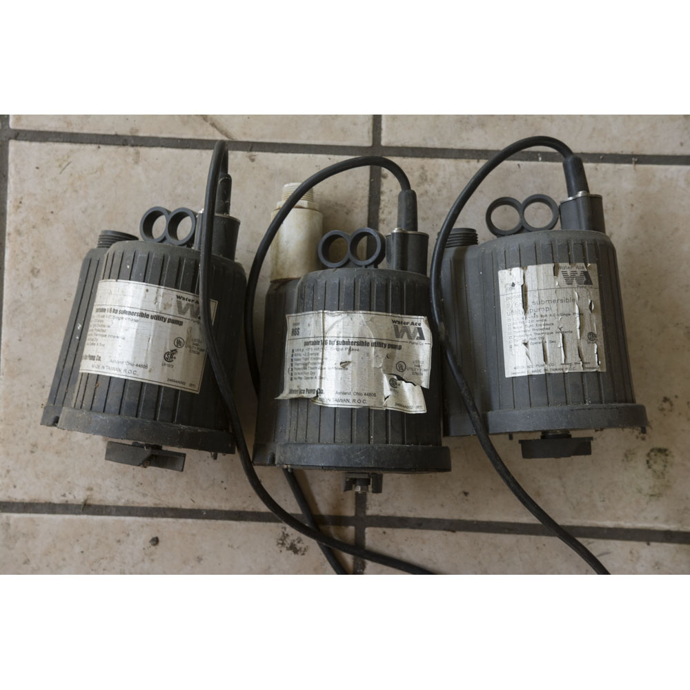 Portable 1/6 HP Submersible Utility Pumps