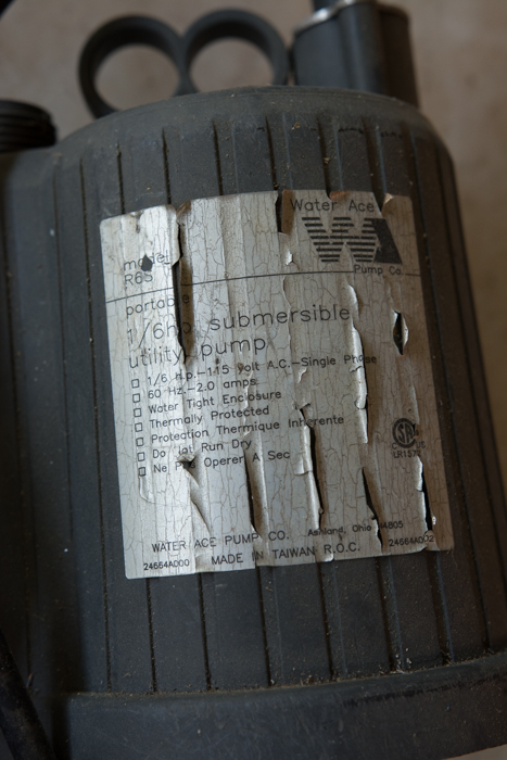 Portable 1/6 HP Submersible Utility Pumps